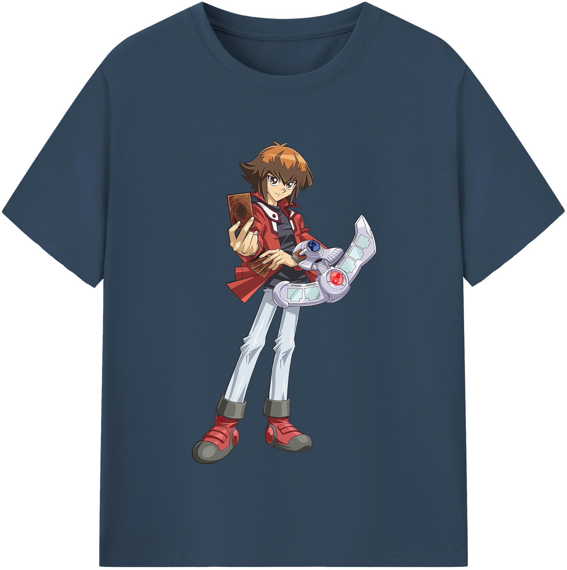 （画像用） 遊☆戯☆王 Yu-Gi-Oh! レディースカジュアルプリントTシャツ（綿100％）