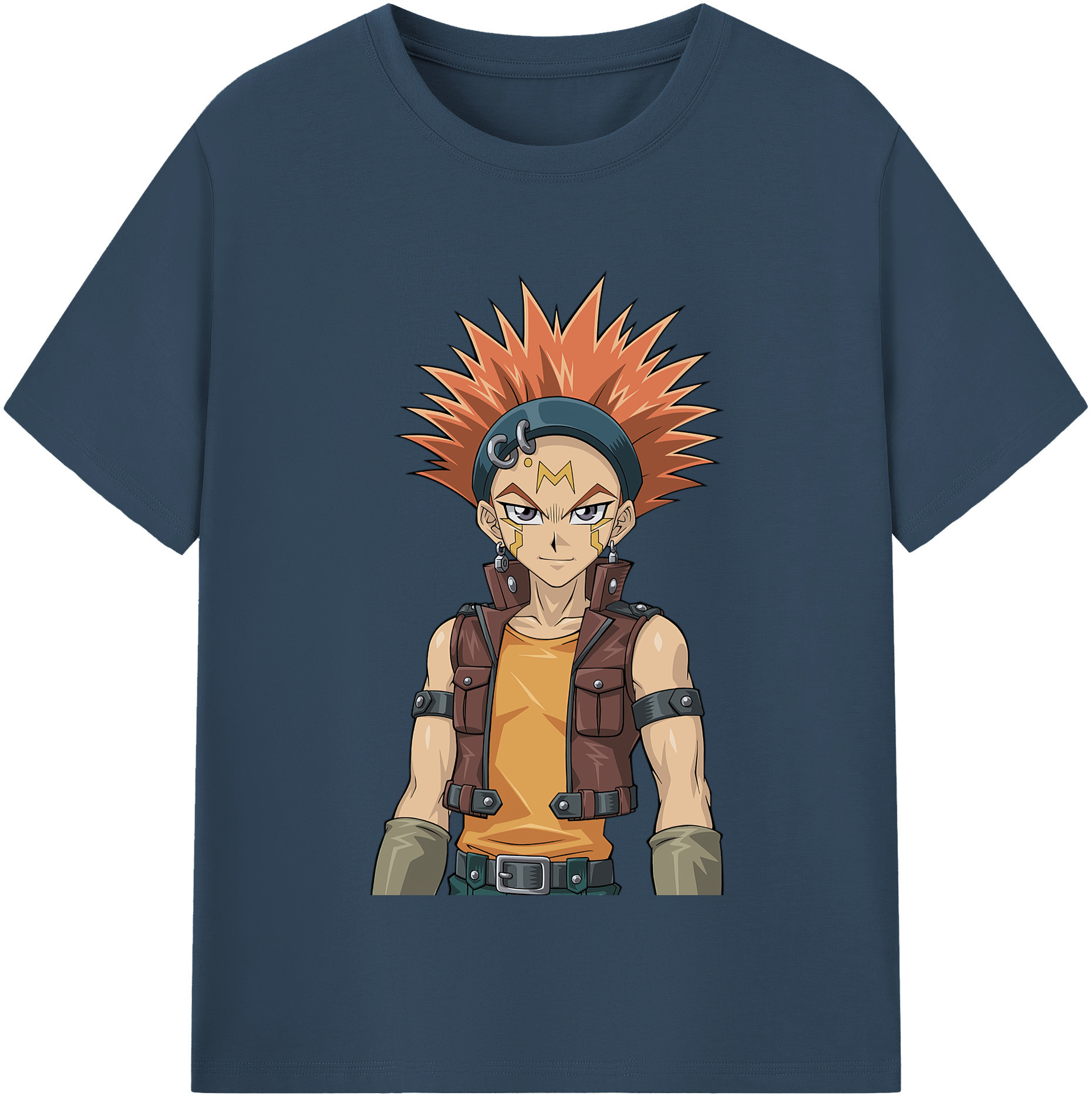 （画像用） 遊☆戯☆王 Yu-Gi-Oh! レディースカジュアルプリントTシャツ（綿100％）