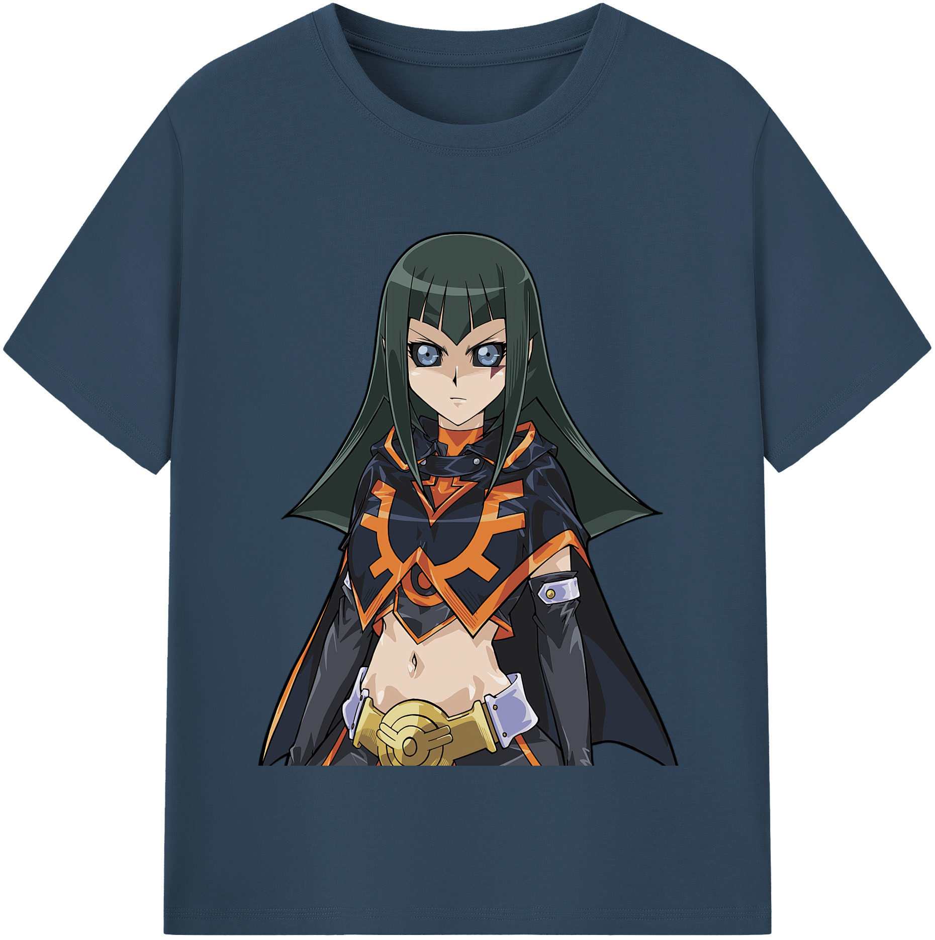 （画像用） 遊☆戯☆王 Yu-Gi-Oh! レディースカジュアルプリントTシャツ（綿100％）