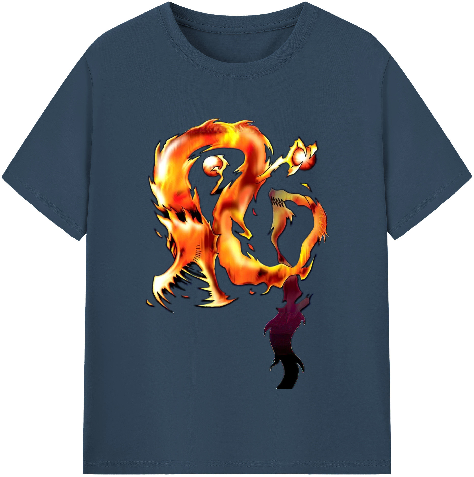 （画像用） 遊☆戯☆王 Yu-Gi-Oh! レディースカジュアルプリントTシャツ（綿100％）