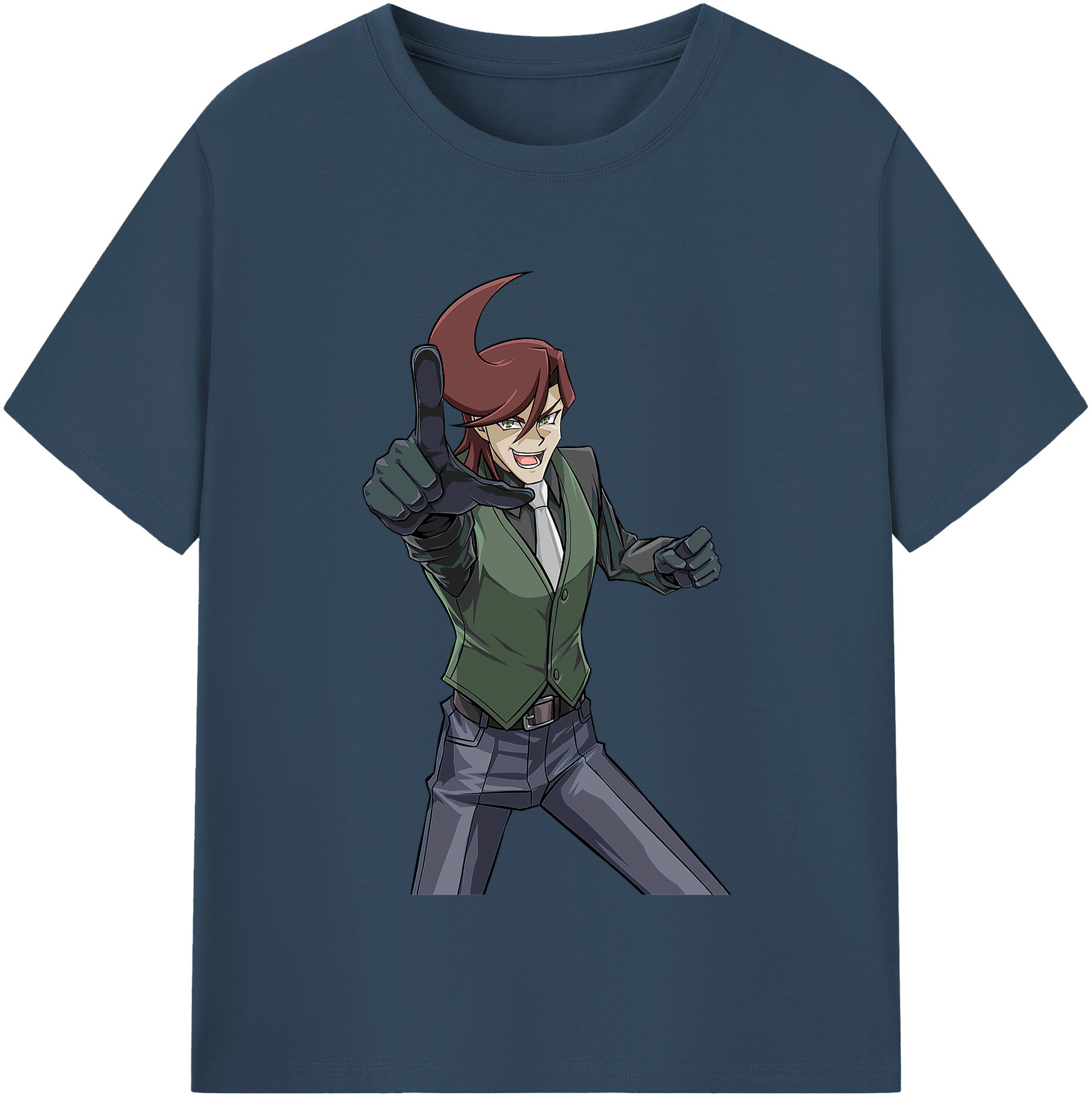 （画像用） 遊☆戯☆王 Yu-Gi-Oh! レディースカジュアルプリントTシャツ（綿100％）
