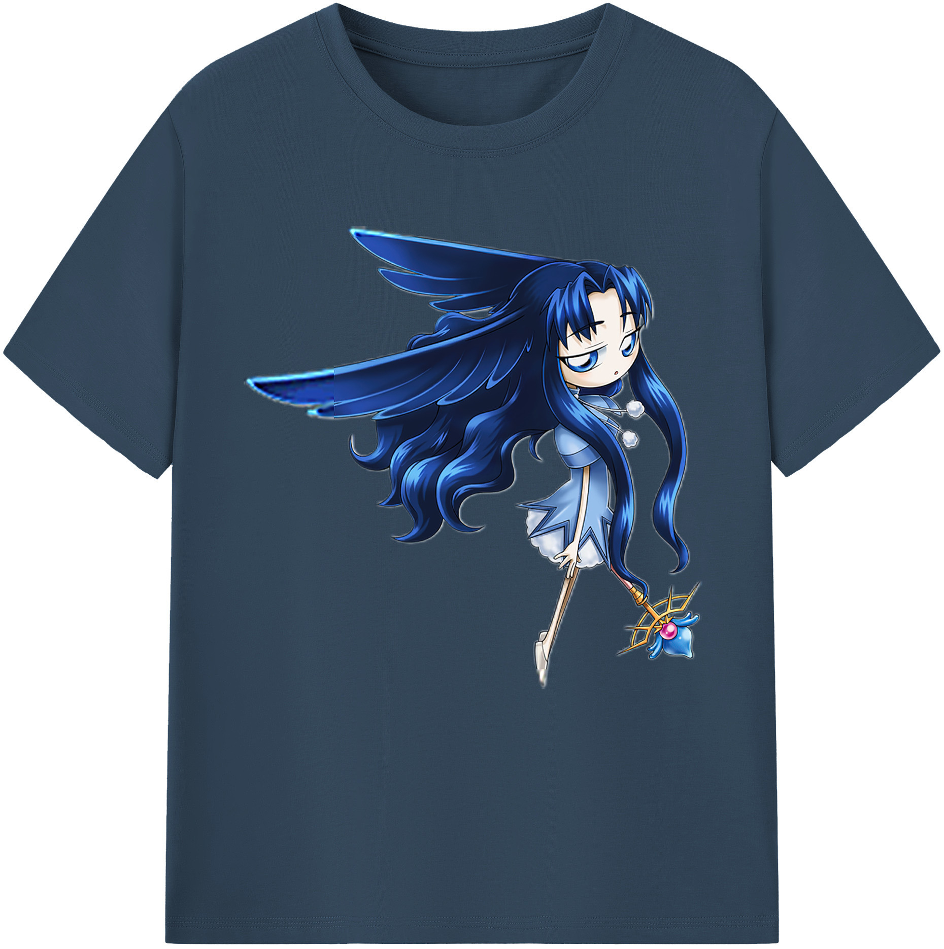 （画像用） 遊☆戯☆王 Yu-Gi-Oh! レディースカジュアルプリントTシャツ（綿100％）