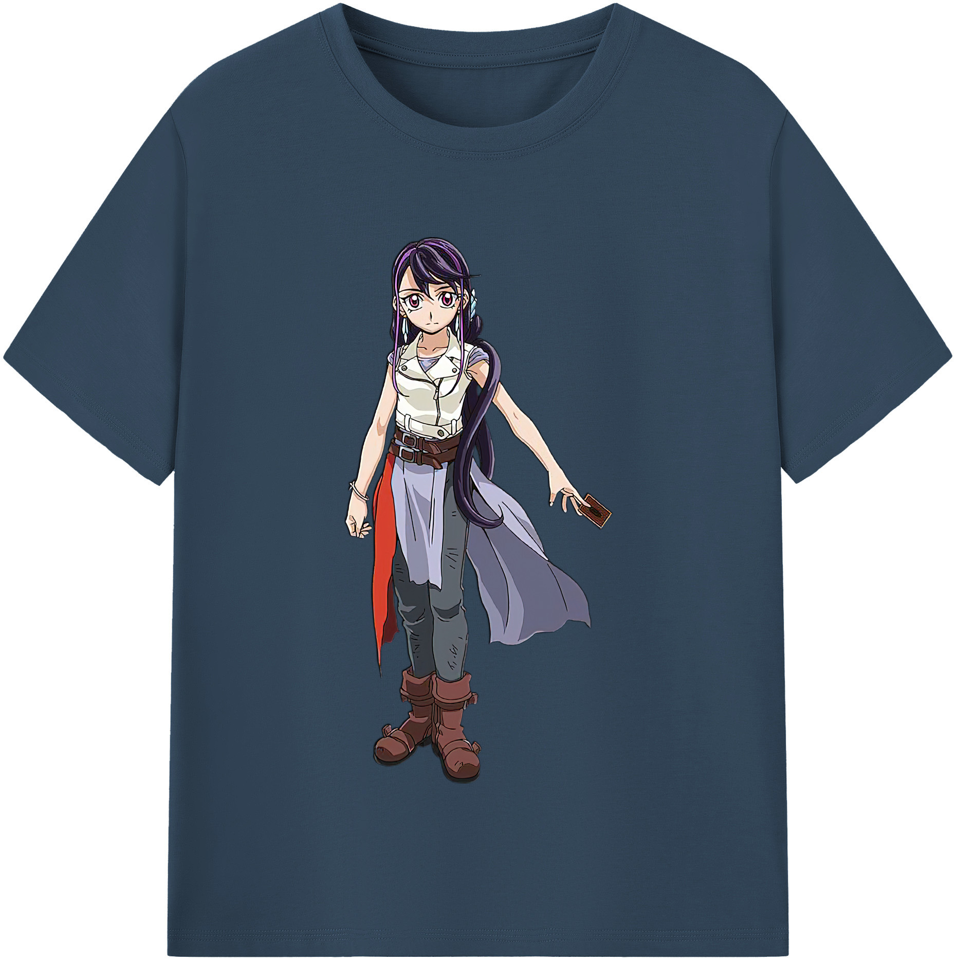 （画像用） 遊☆戯☆王 Yu-Gi-Oh! レディースカジュアルプリントTシャツ（綿100％）