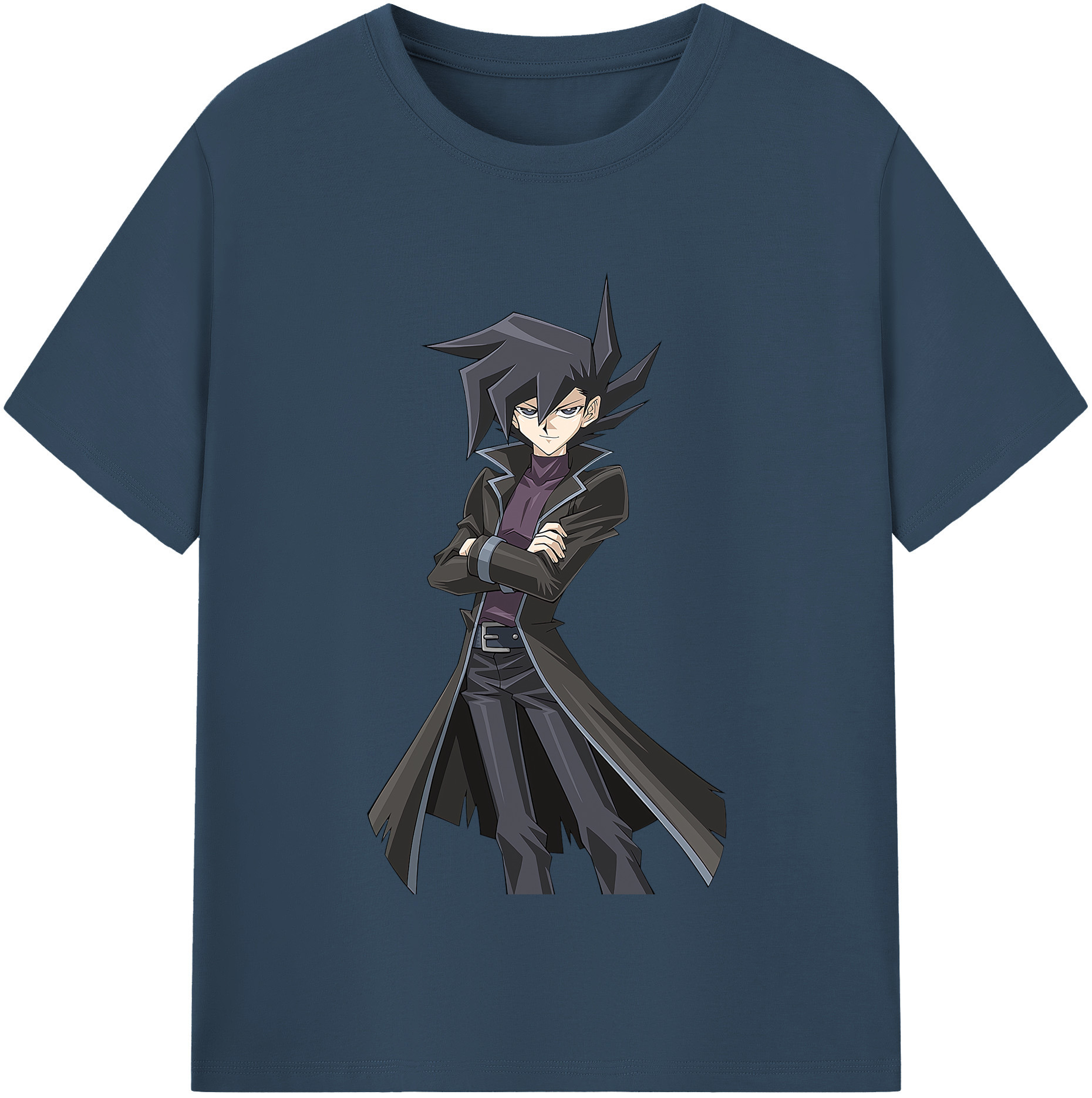（画像用） 遊☆戯☆王 Yu-Gi-Oh! レディースカジュアルプリントTシャツ（綿100％）