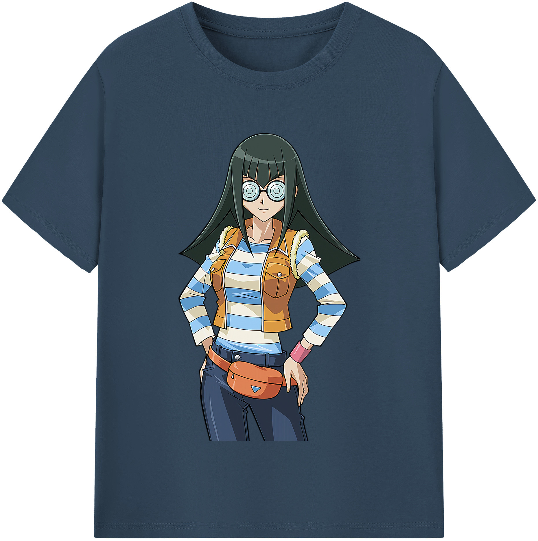 （画像用） 遊☆戯☆王 Yu-Gi-Oh! レディースカジュアルプリントTシャツ（綿100％）