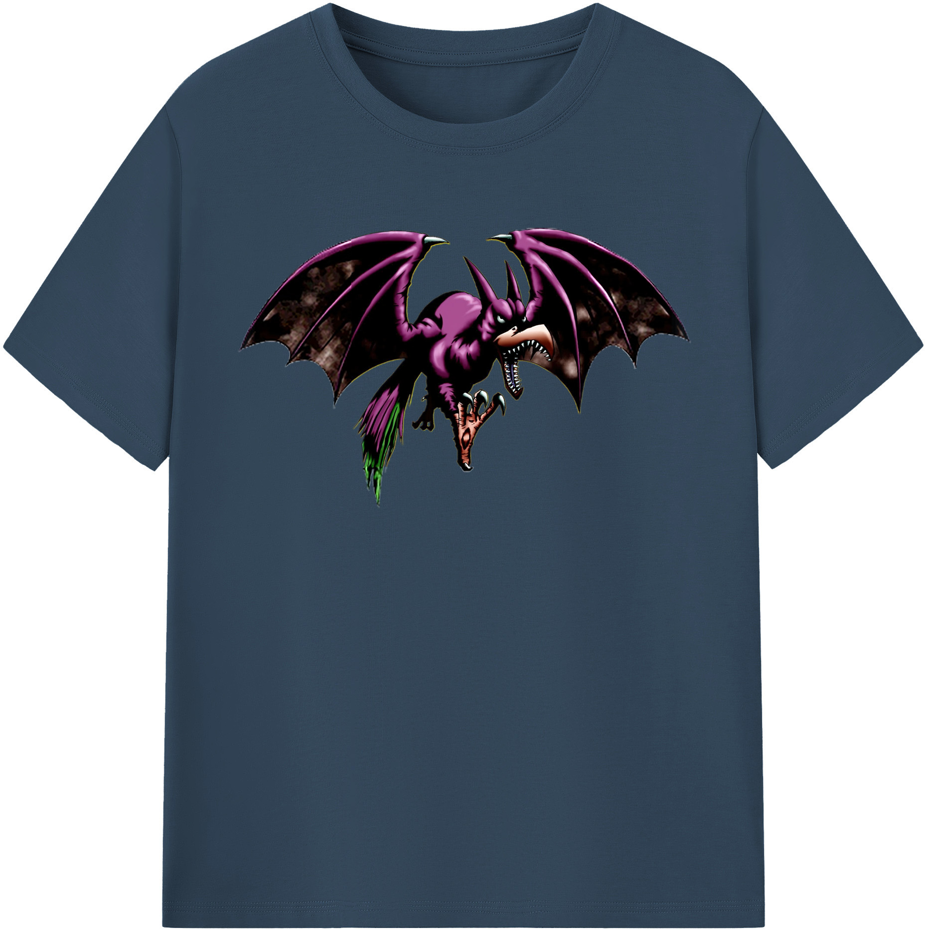 （画像用） 遊☆戯☆王 Yu-Gi-Oh! レディースカジュアルプリントTシャツ（綿100％）