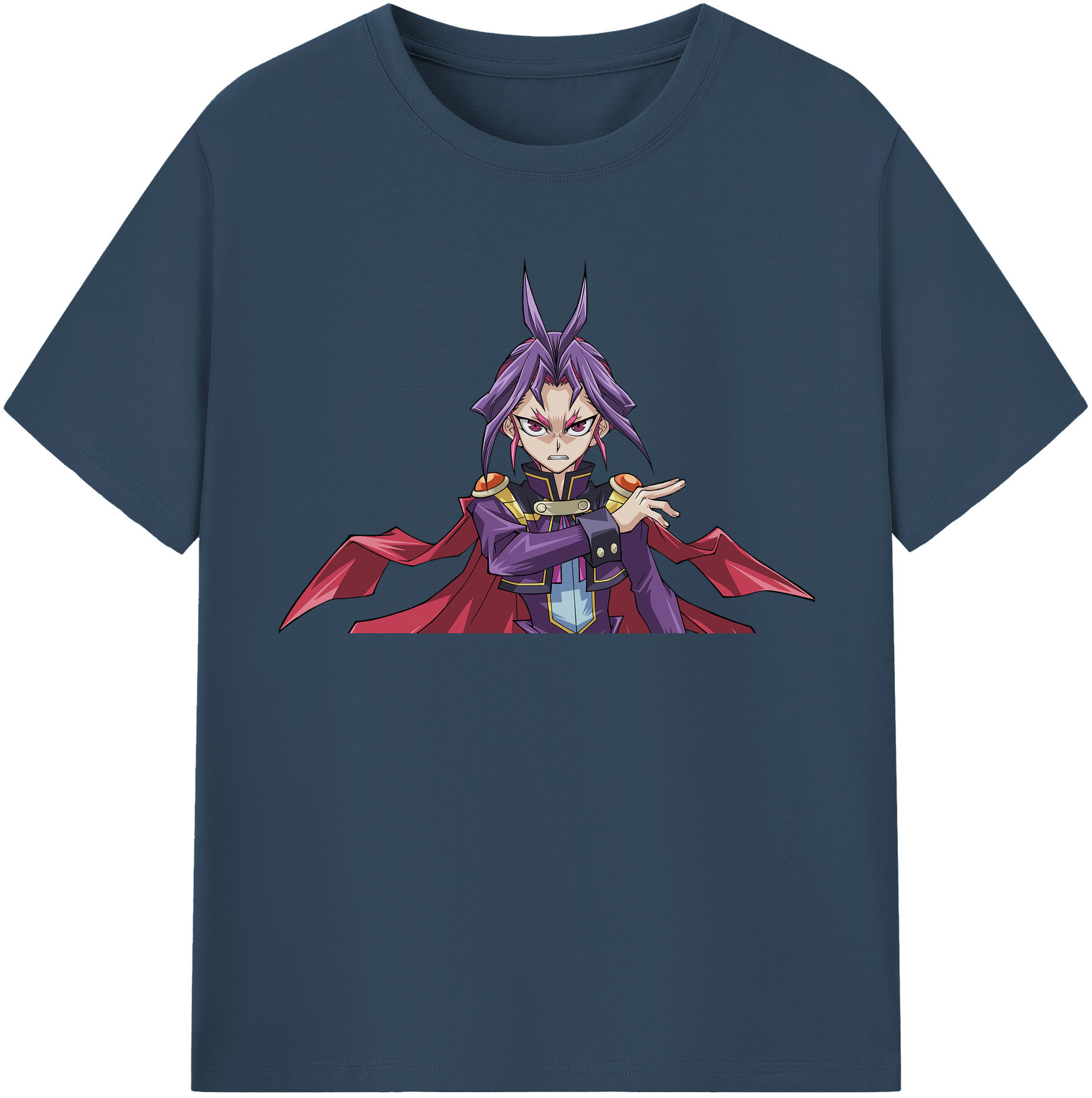 （画像用） 遊☆戯☆王 Yu-Gi-Oh! レディースカジュアルプリントTシャツ（綿100％）