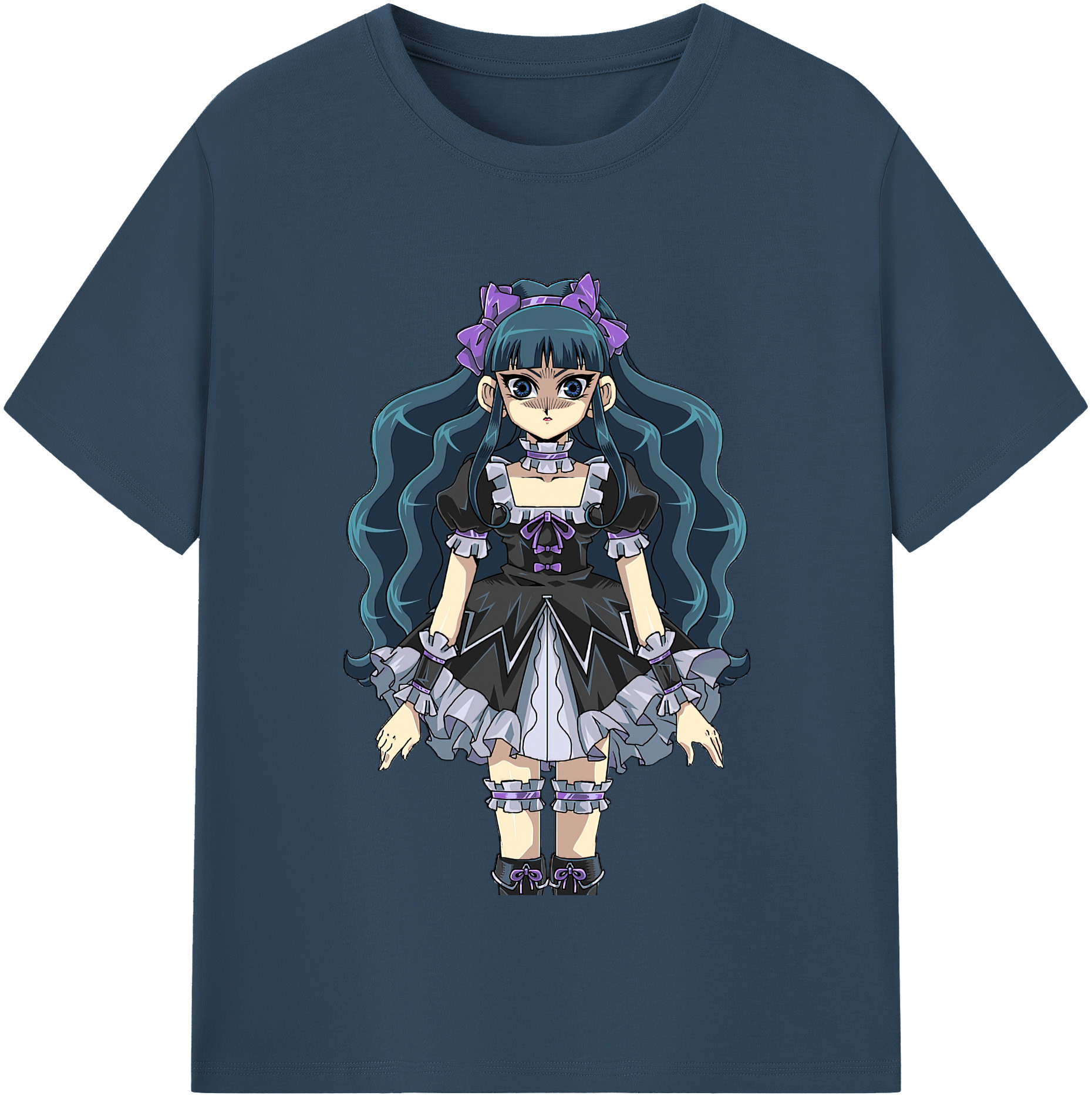 （画像用） 遊☆戯☆王 Yu-Gi-Oh! レディースカジュアルプリントTシャツ（綿100％）