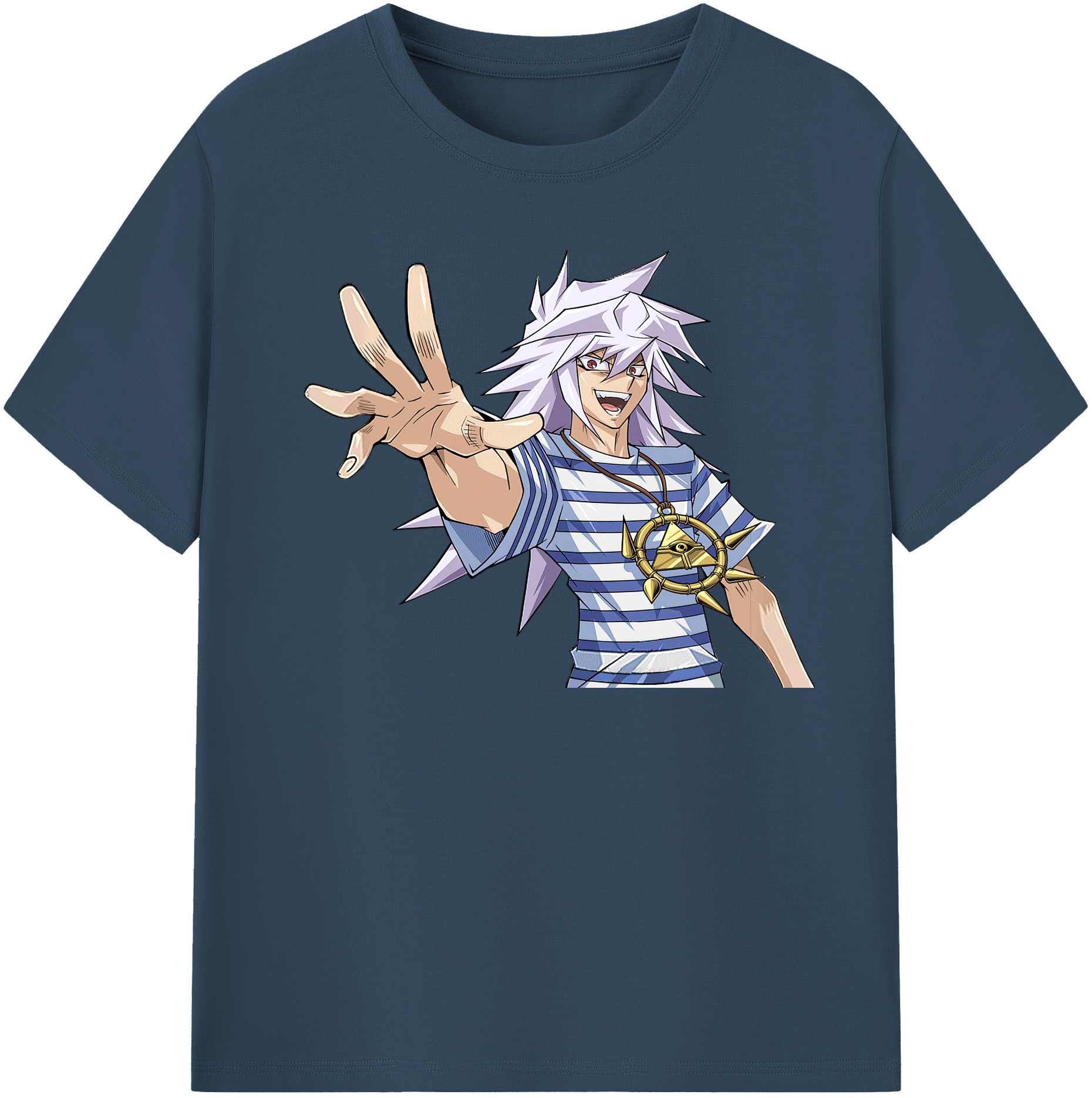 （画像用） 遊☆戯☆王 Yu-Gi-Oh! レディースカジュアルプリントTシャツ（綿100％）