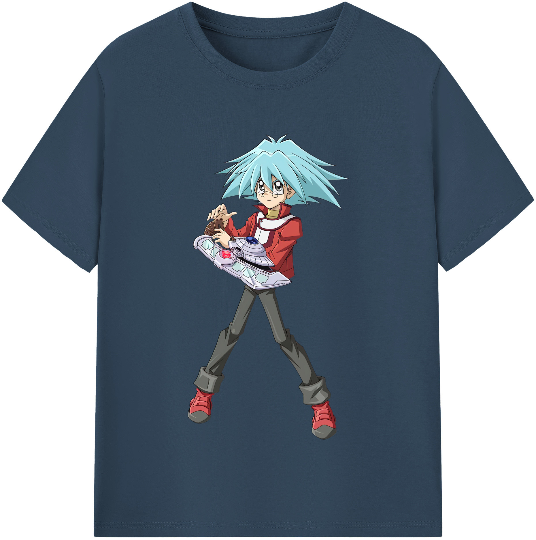 （画像用） 遊☆戯☆王 Yu-Gi-Oh! レディースカジュアルプリントTシャツ（綿100％）
