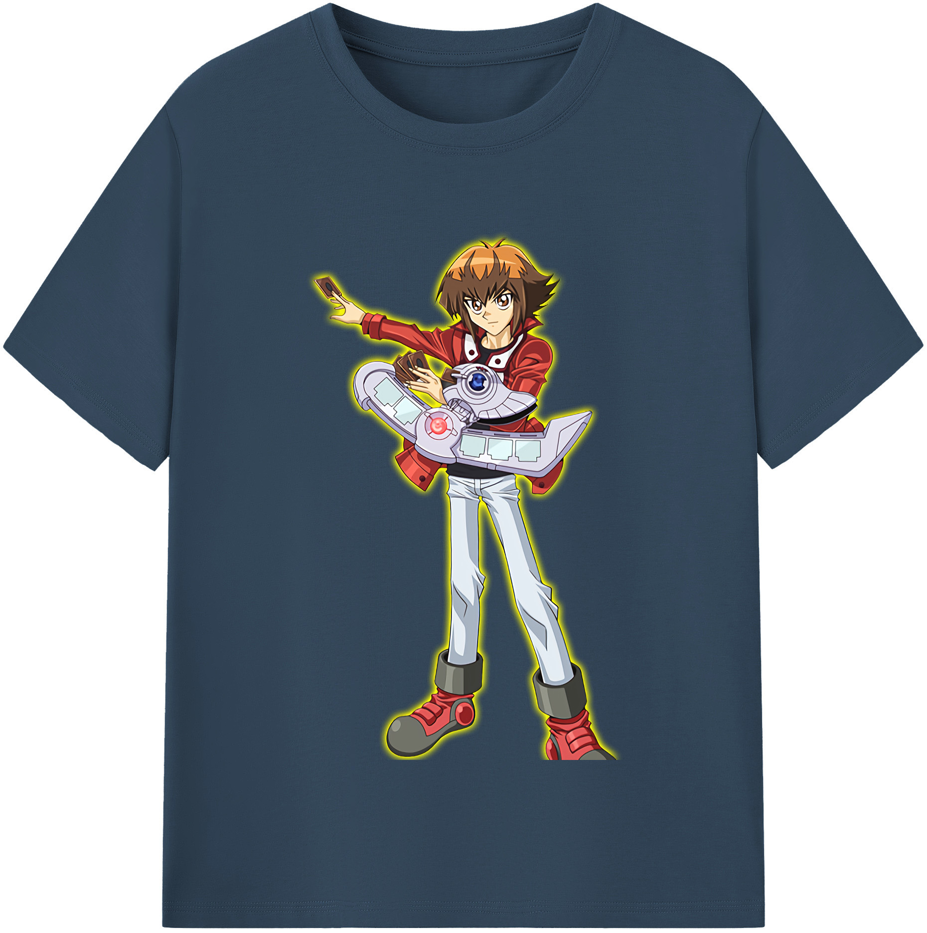 （画像用） 遊☆戯☆王 Yu-Gi-Oh! レディースカジュアルプリントTシャツ（綿100％）