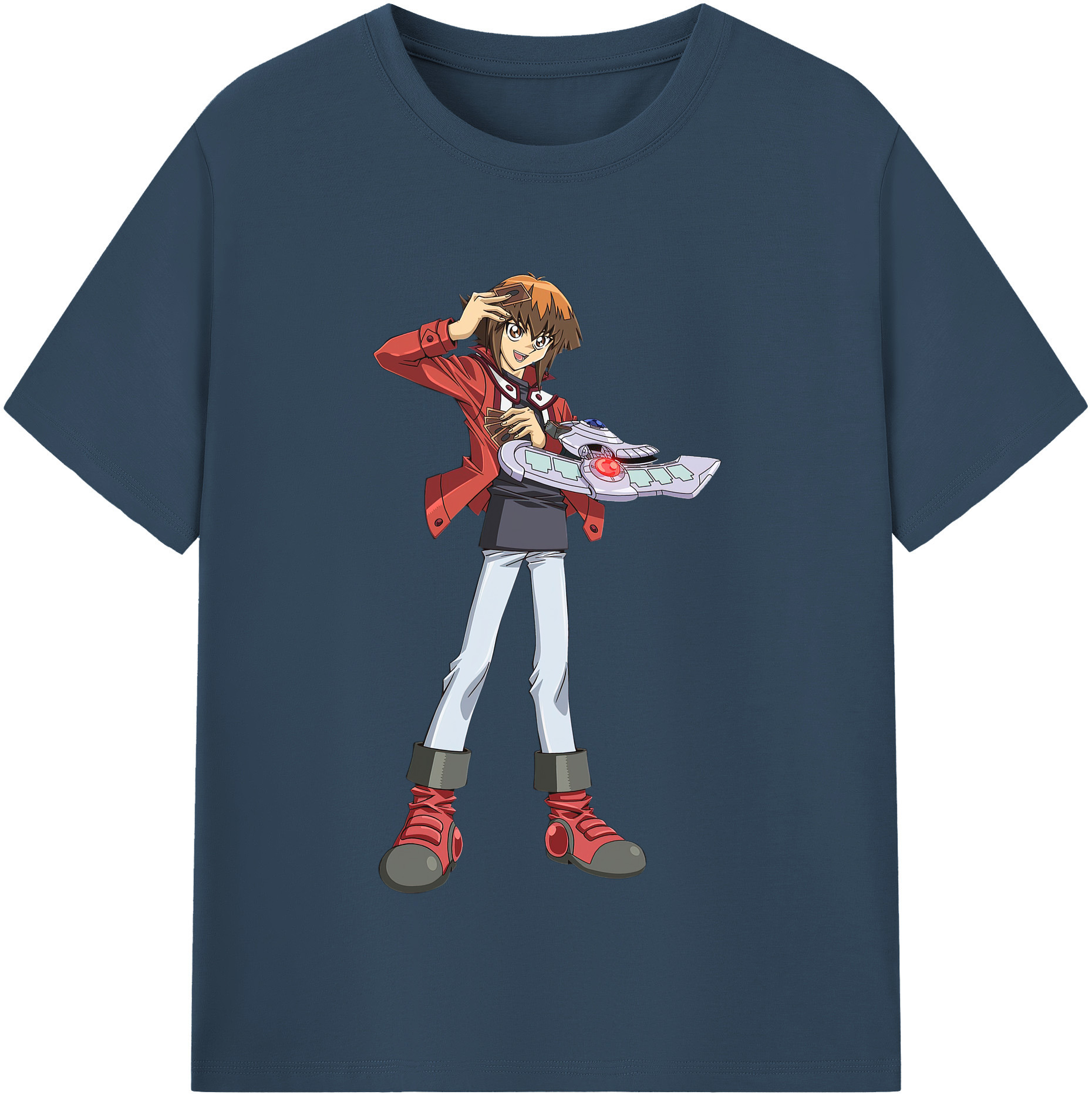 （画像用） 遊☆戯☆王 Yu-Gi-Oh! レディースカジュアルプリントTシャツ（綿100％）