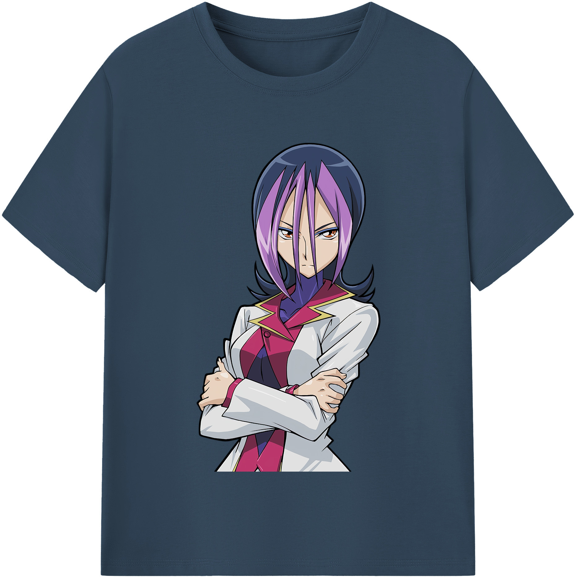 （画像用） 遊☆戯☆王 Yu-Gi-Oh! レディースカジュアルプリントTシャツ（綿100％）