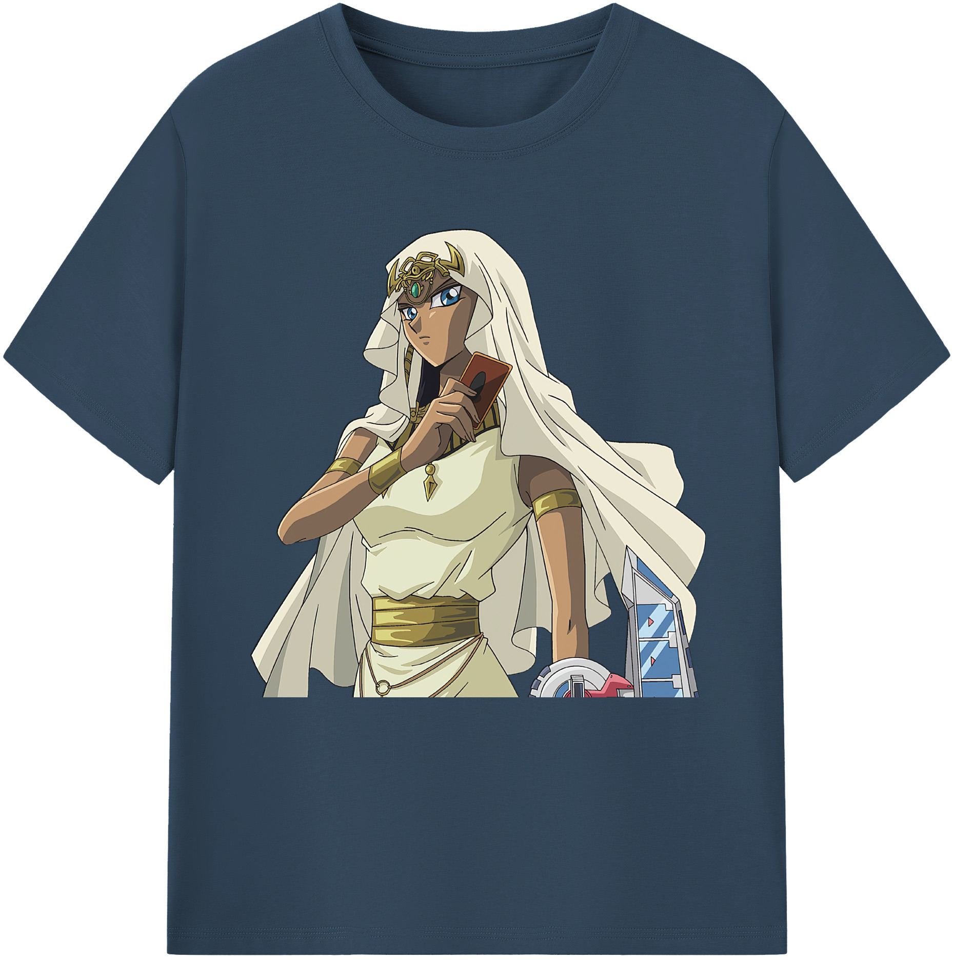 （画像用） 遊☆戯☆王 Yu-Gi-Oh! レディースカジュアルプリントTシャツ（綿100％）