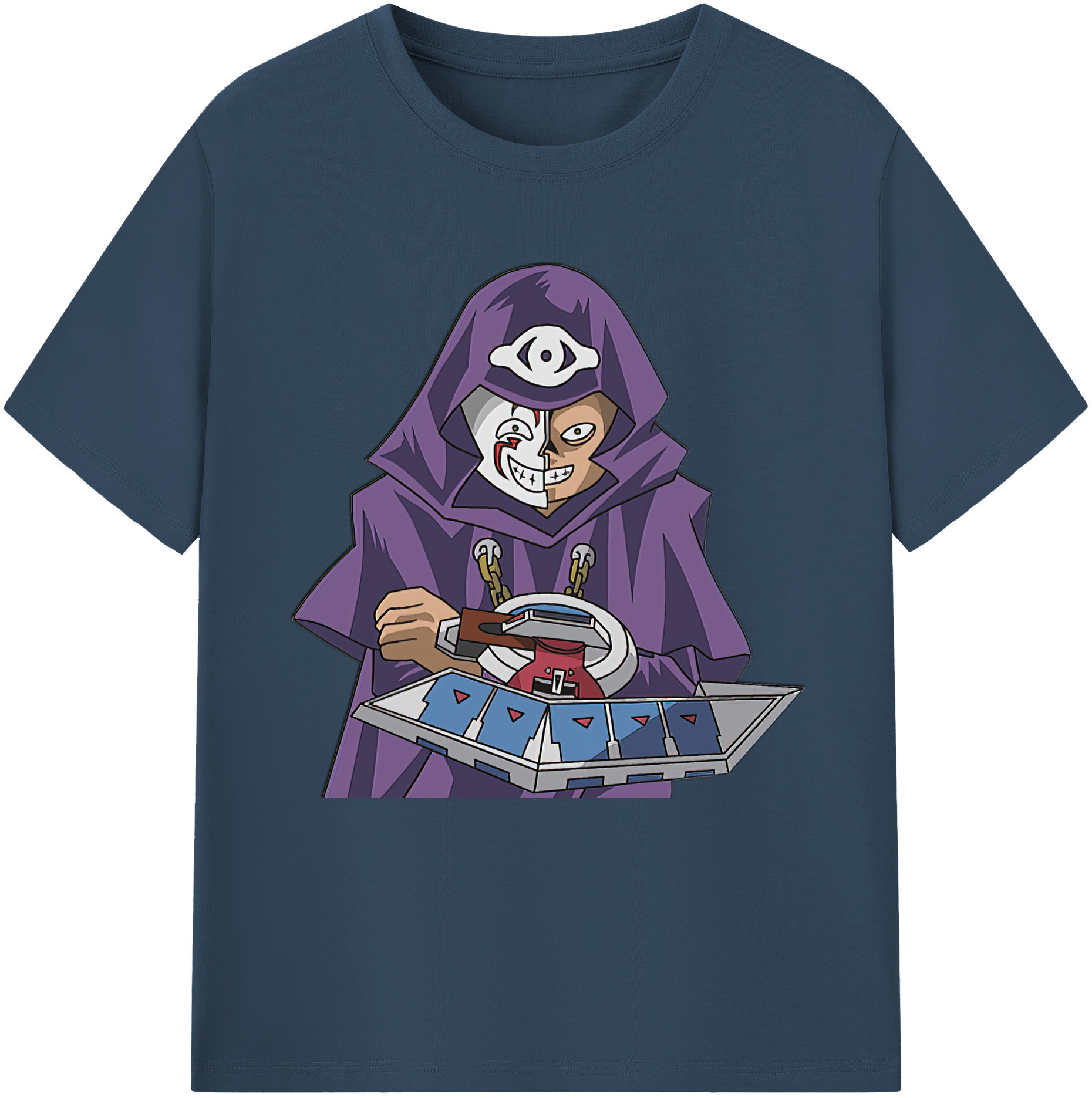 （画像用） 遊☆戯☆王 Yu-Gi-Oh! レディースカジュアルプリントTシャツ（綿100％）