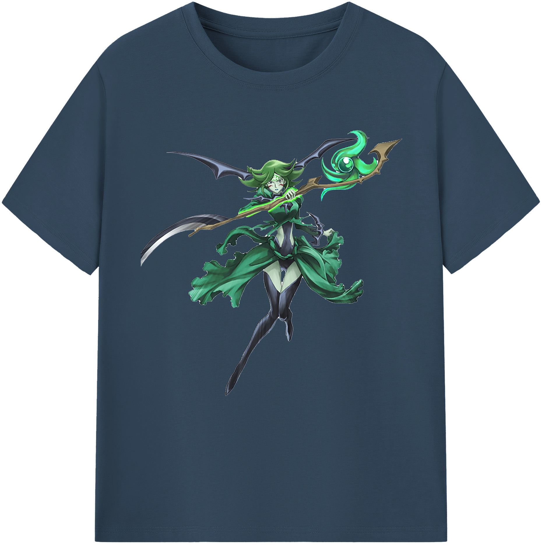 （画像用） 遊☆戯☆王 Yu-Gi-Oh! レディースカジュアルプリントTシャツ（綿100％）
