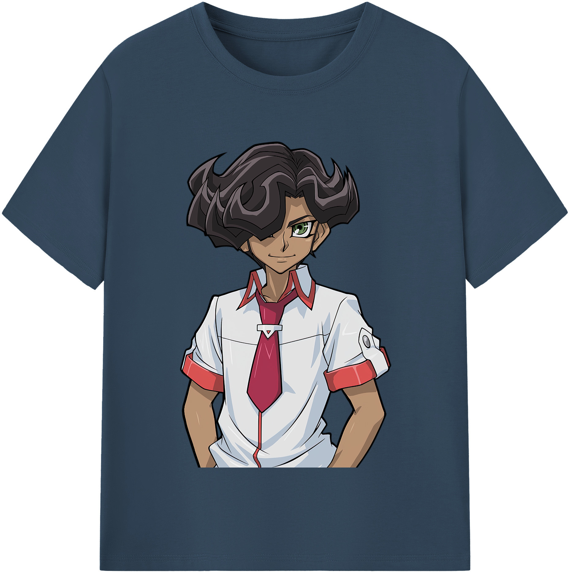（画像用） 遊☆戯☆王 Yu-Gi-Oh! レディースカジュアルプリントTシャツ（綿100％）