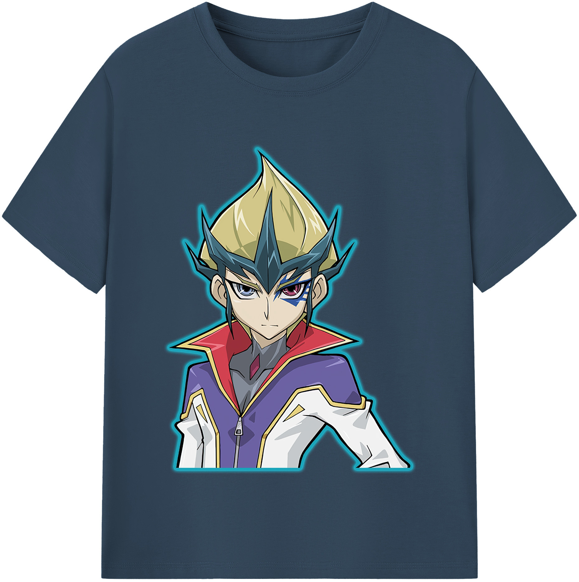 （画像用） 遊☆戯☆王 Yu-Gi-Oh! レディースカジュアルプリントTシャツ（綿100％）