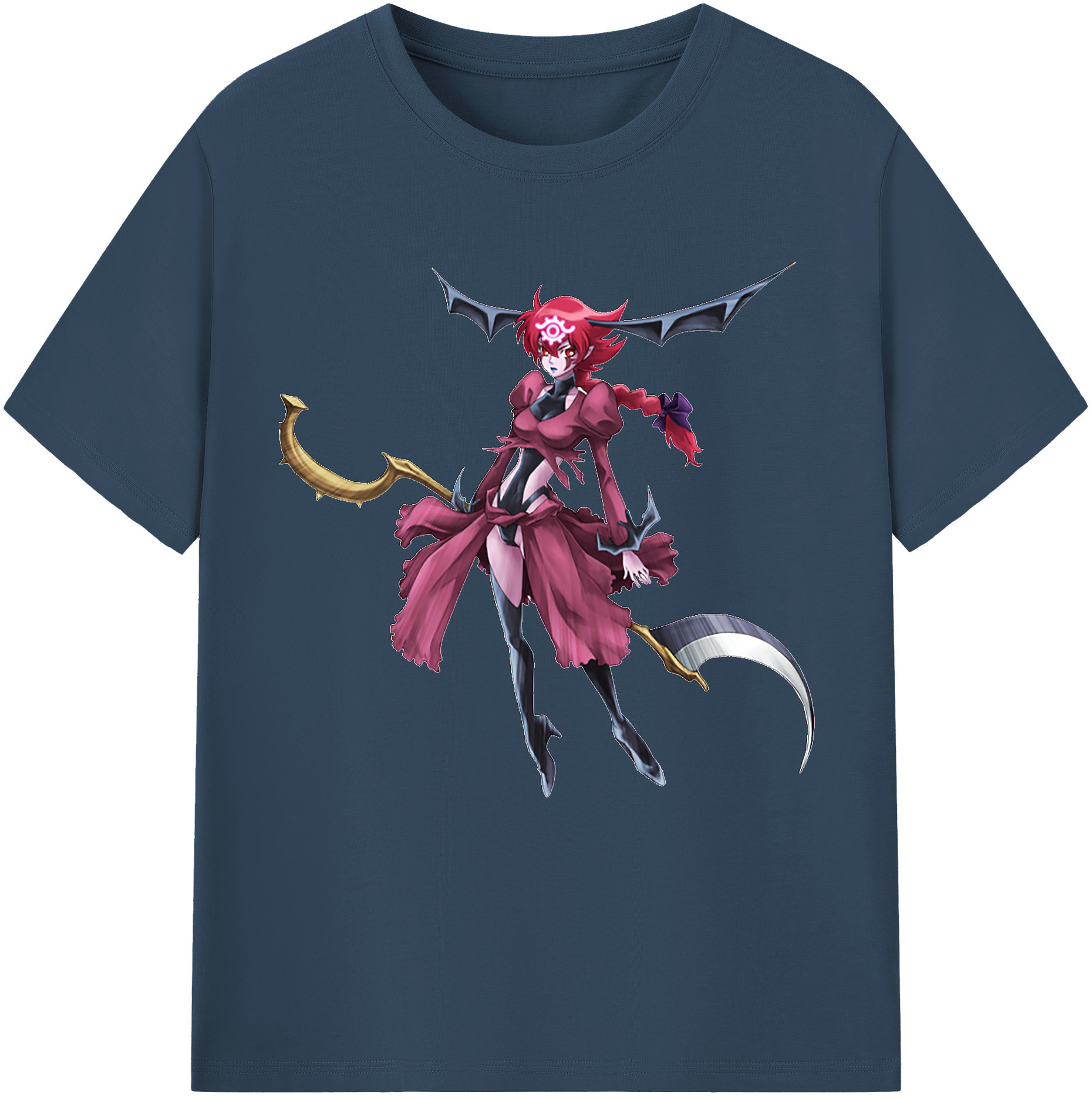 （画像用） 遊☆戯☆王 Yu-Gi-Oh! レディースカジュアルプリントTシャツ（綿100％）