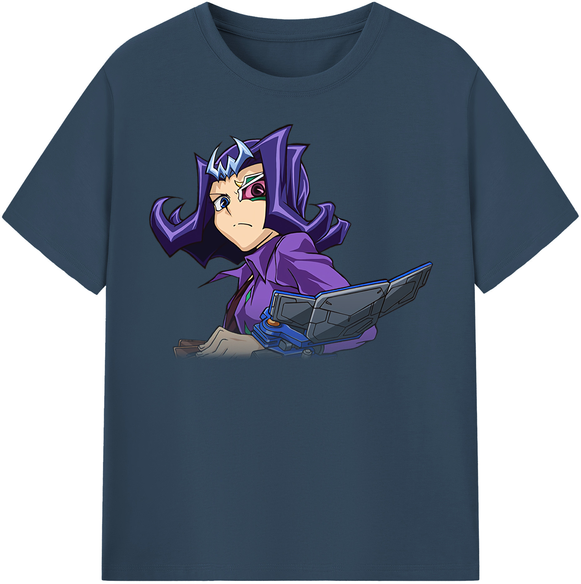 （画像用） 遊☆戯☆王 Yu-Gi-Oh! レディースカジュアルプリントTシャツ（綿100％）