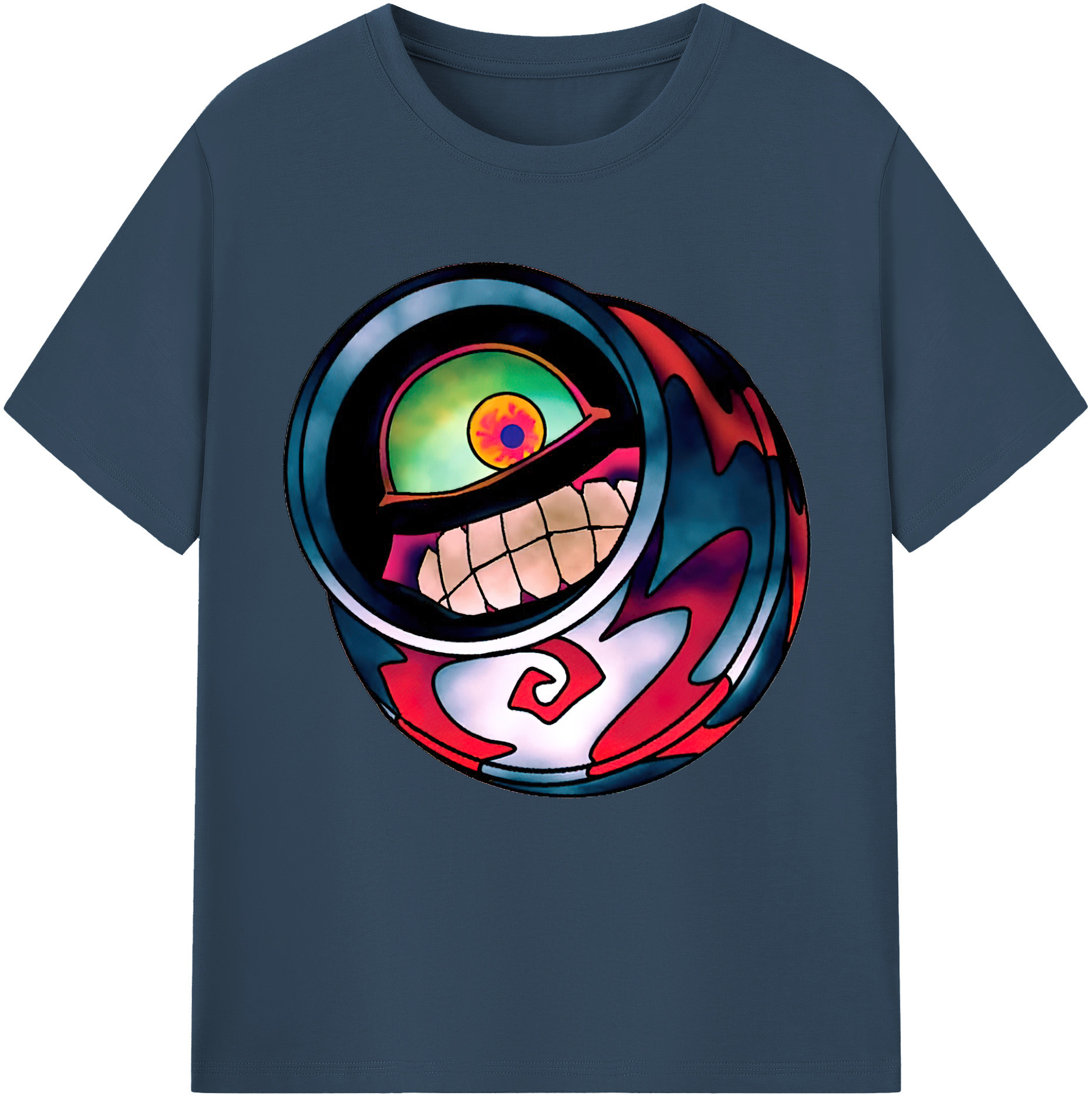 （画像用） 遊☆戯☆王 Yu-Gi-Oh! レディースカジュアルプリントTシャツ（綿100％）