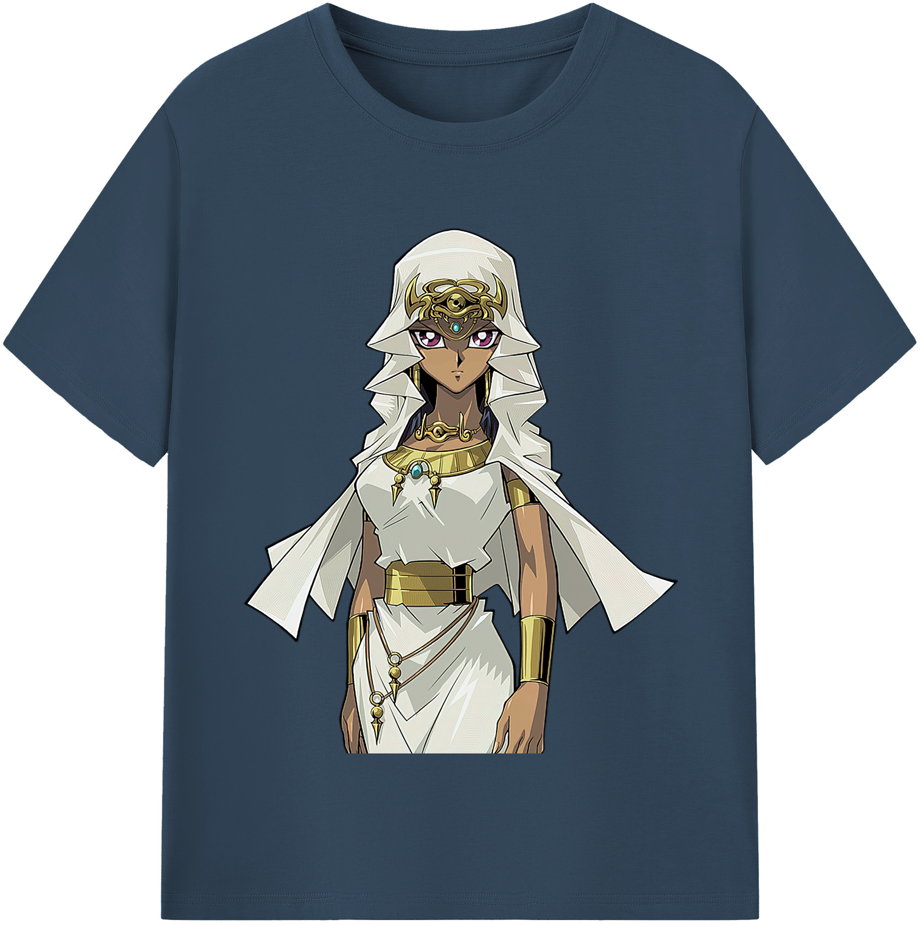 （画像用） 遊☆戯☆王 Yu-Gi-Oh! レディースカジュアルプリントTシャツ（綿100％）