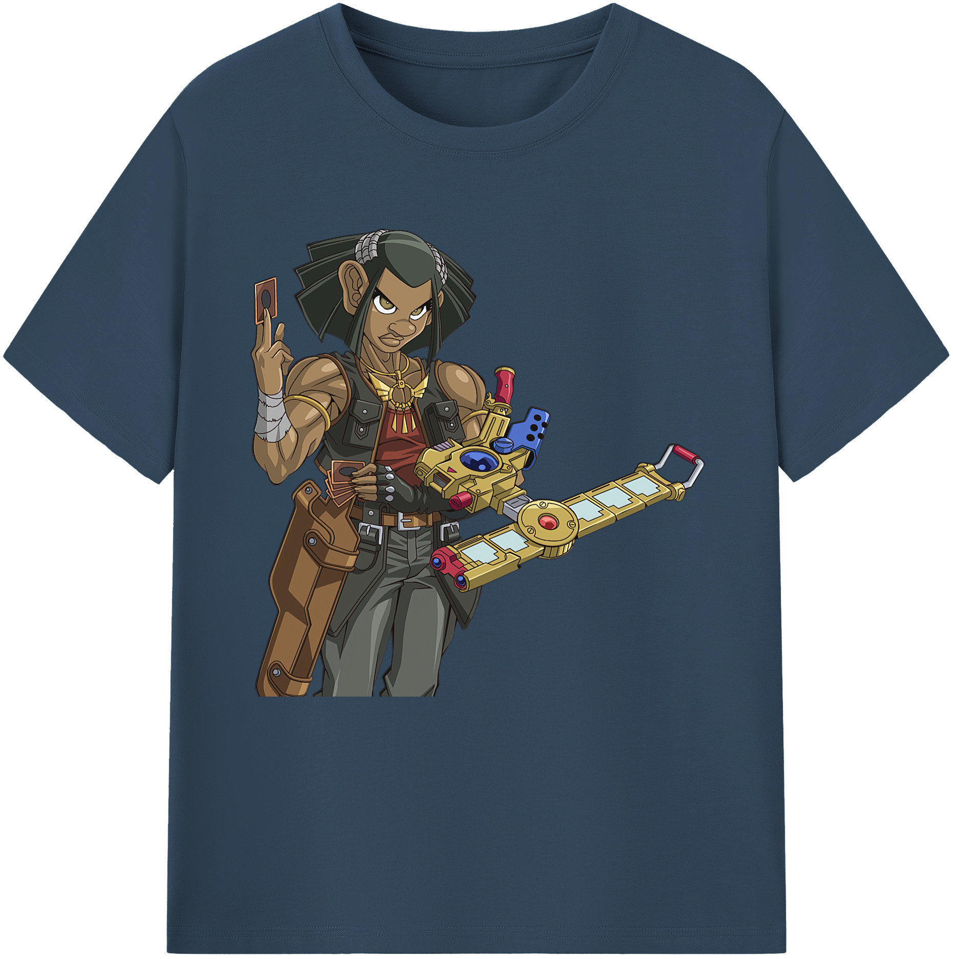 （画像用） 遊☆戯☆王 Yu-Gi-Oh! レディースカジュアルプリントTシャツ（綿100％）