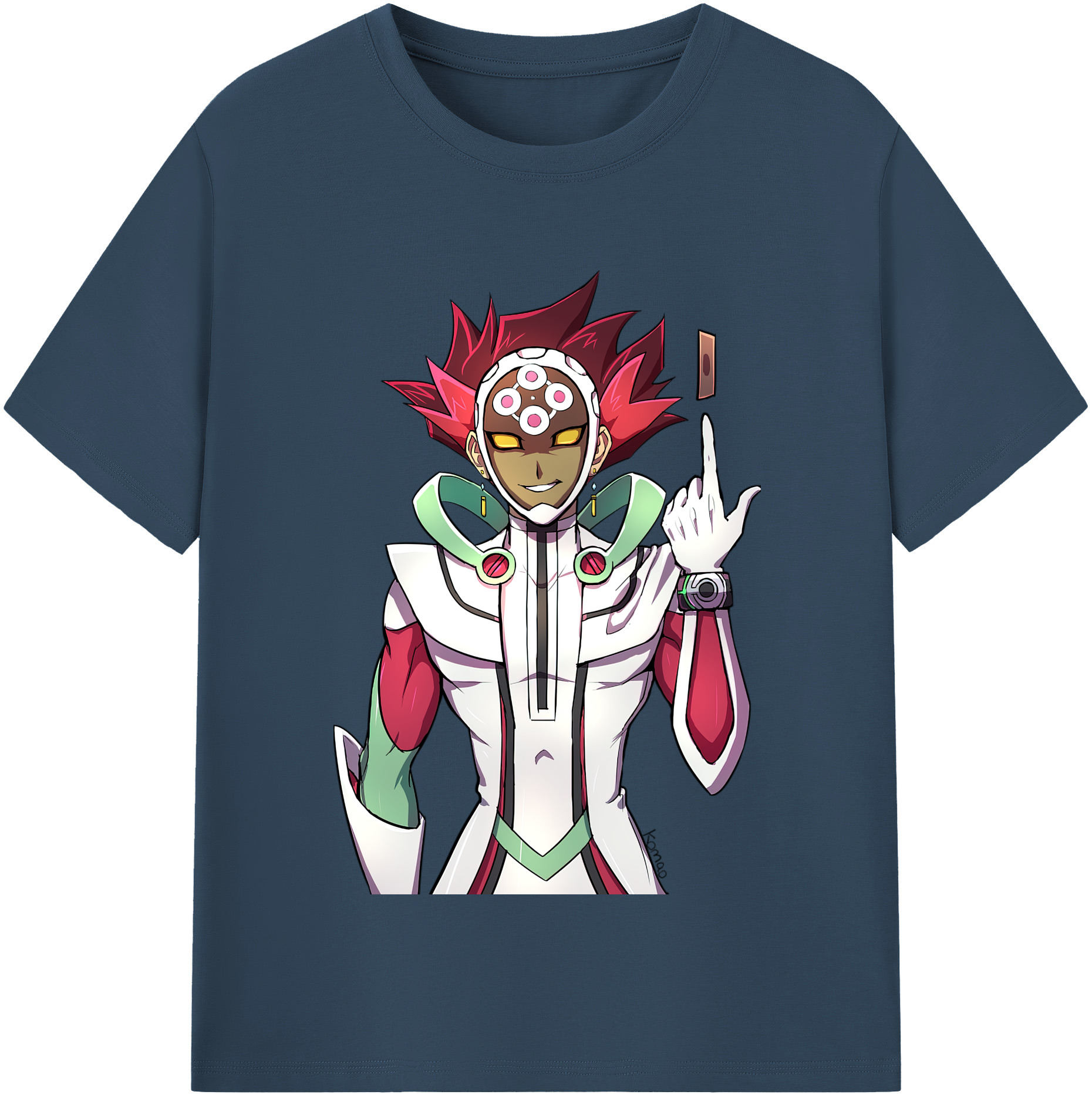 （画像用） 遊☆戯☆王 Yu-Gi-Oh! レディースカジュアルプリントTシャツ（綿100％）