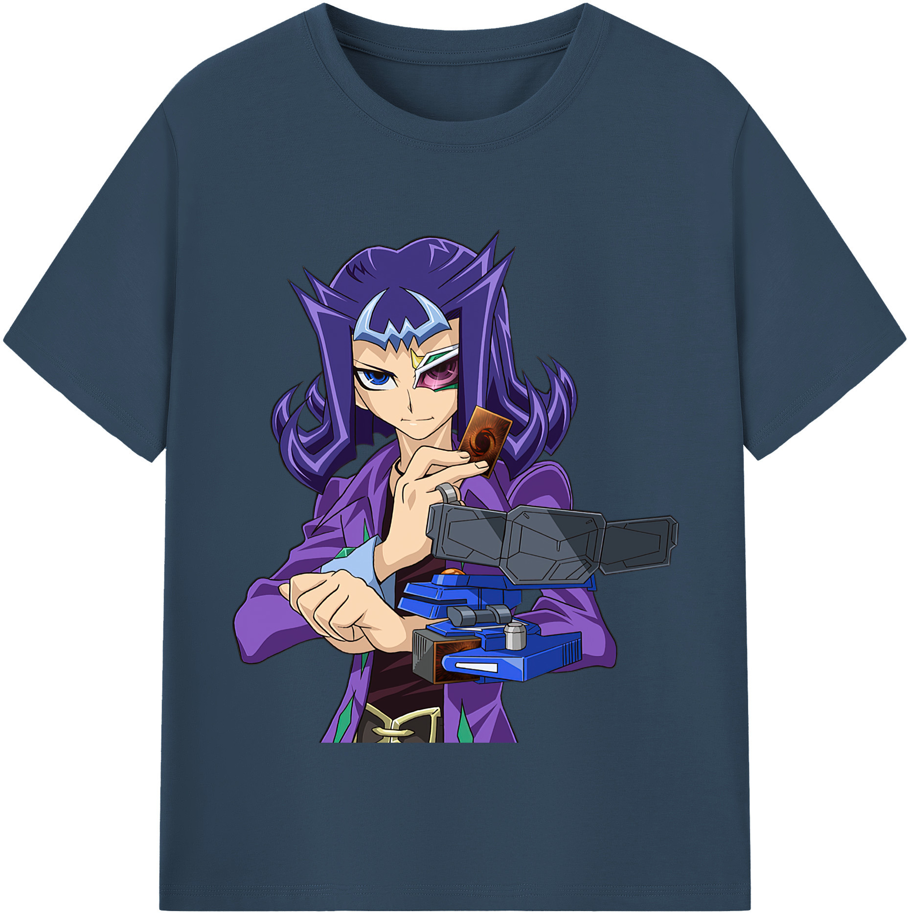 （画像用） 遊☆戯☆王 Yu-Gi-Oh! レディースカジュアルプリントTシャツ（綿100％）