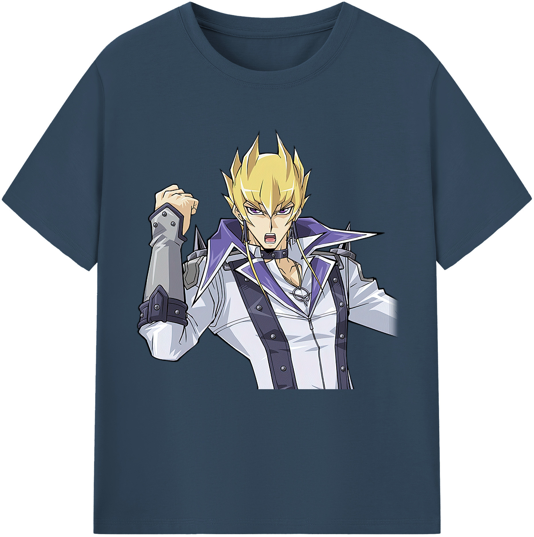 （画像用） 遊☆戯☆王 Yu-Gi-Oh! レディースカジュアルプリントTシャツ（綿100％）
