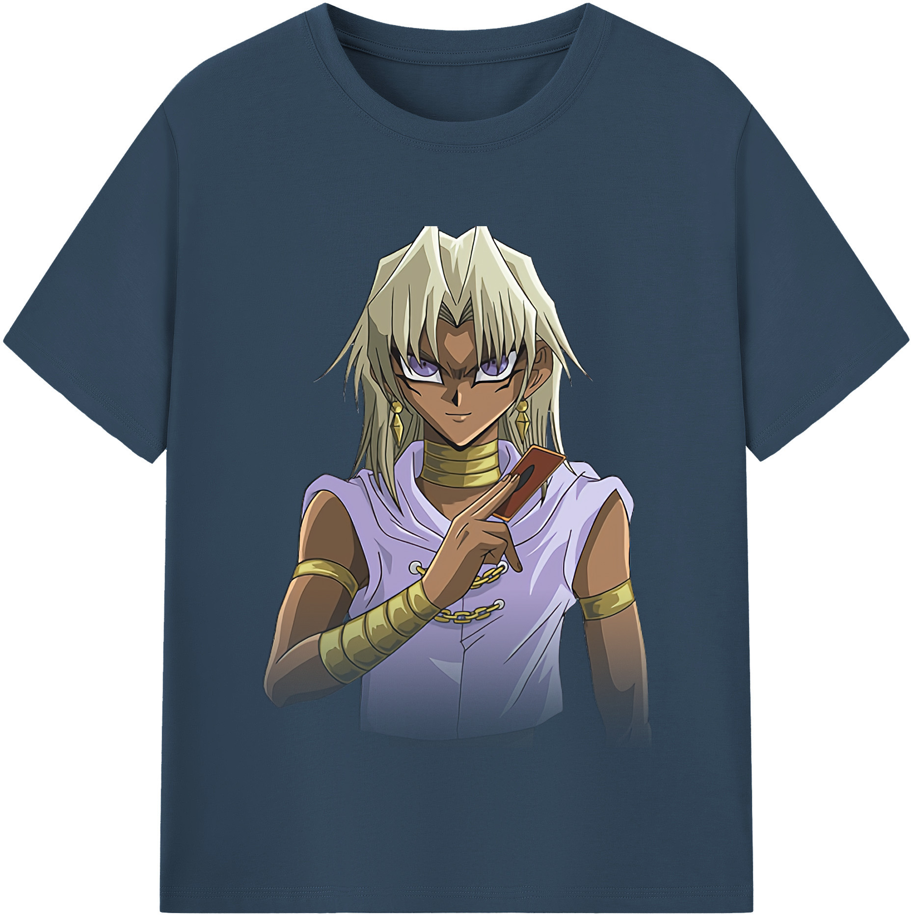（画像用） 遊☆戯☆王 Yu-Gi-Oh! レディースカジュアルプリントTシャツ（綿100％）