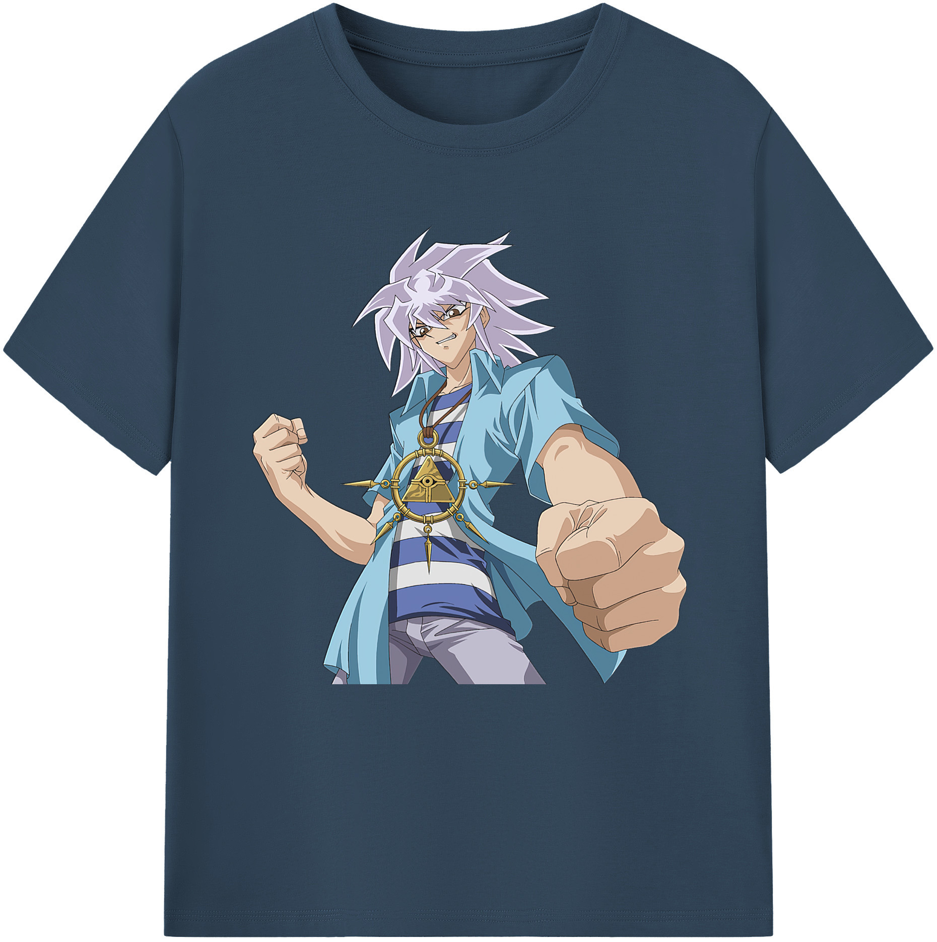 （画像用） 遊☆戯☆王 Yu-Gi-Oh! レディースカジュアルプリントTシャツ（綿100％）