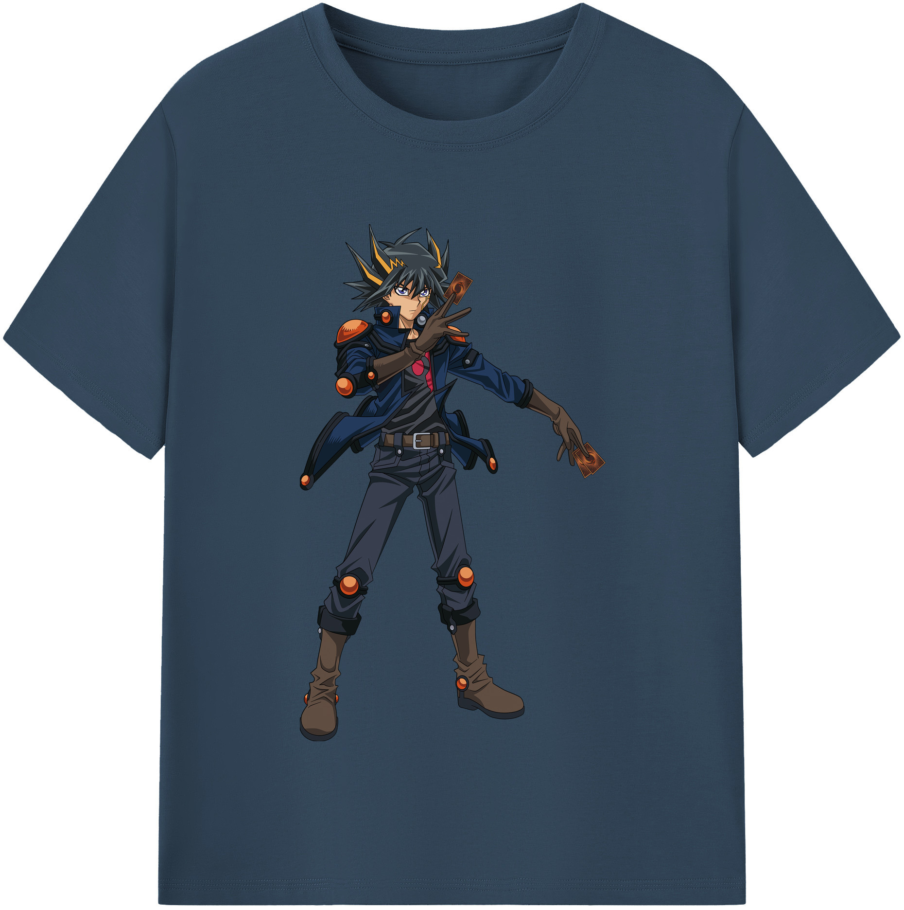 （画像用） 遊☆戯☆王 Yu-Gi-Oh! レディースカジュアルプリントTシャツ（綿100％）