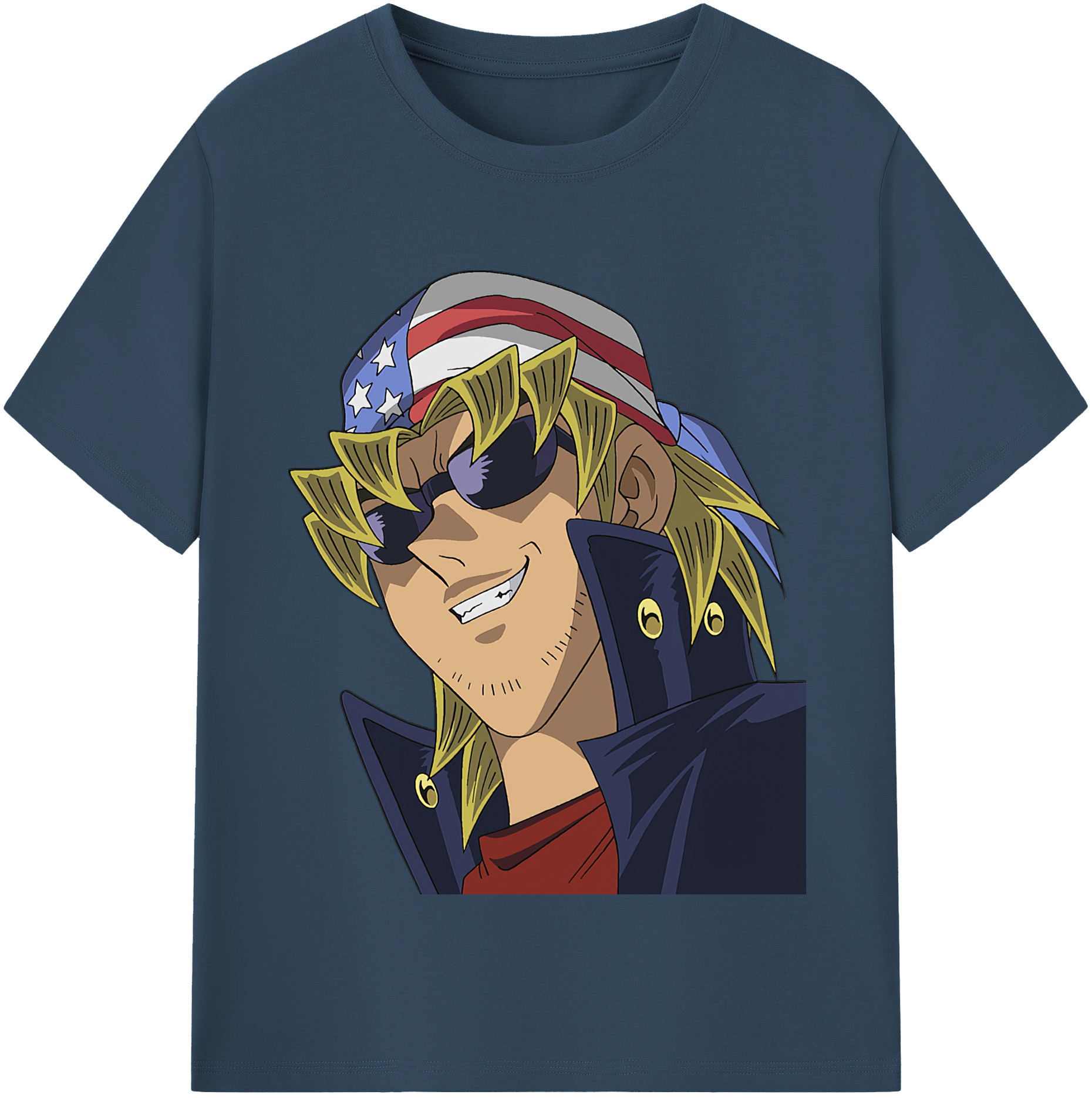 （画像用） 遊☆戯☆王 Yu-Gi-Oh! レディースカジュアルプリントTシャツ（綿100％）