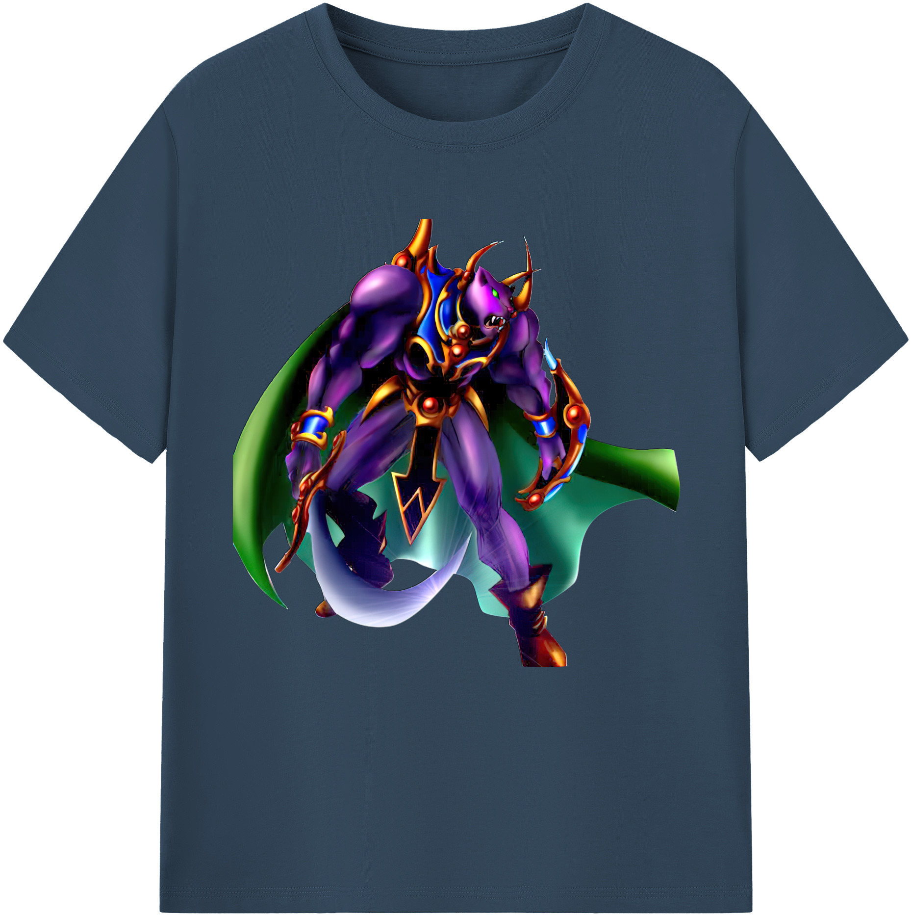 （画像用） 遊☆戯☆王 Yu-Gi-Oh! レディースカジュアルプリントTシャツ（綿100％）
