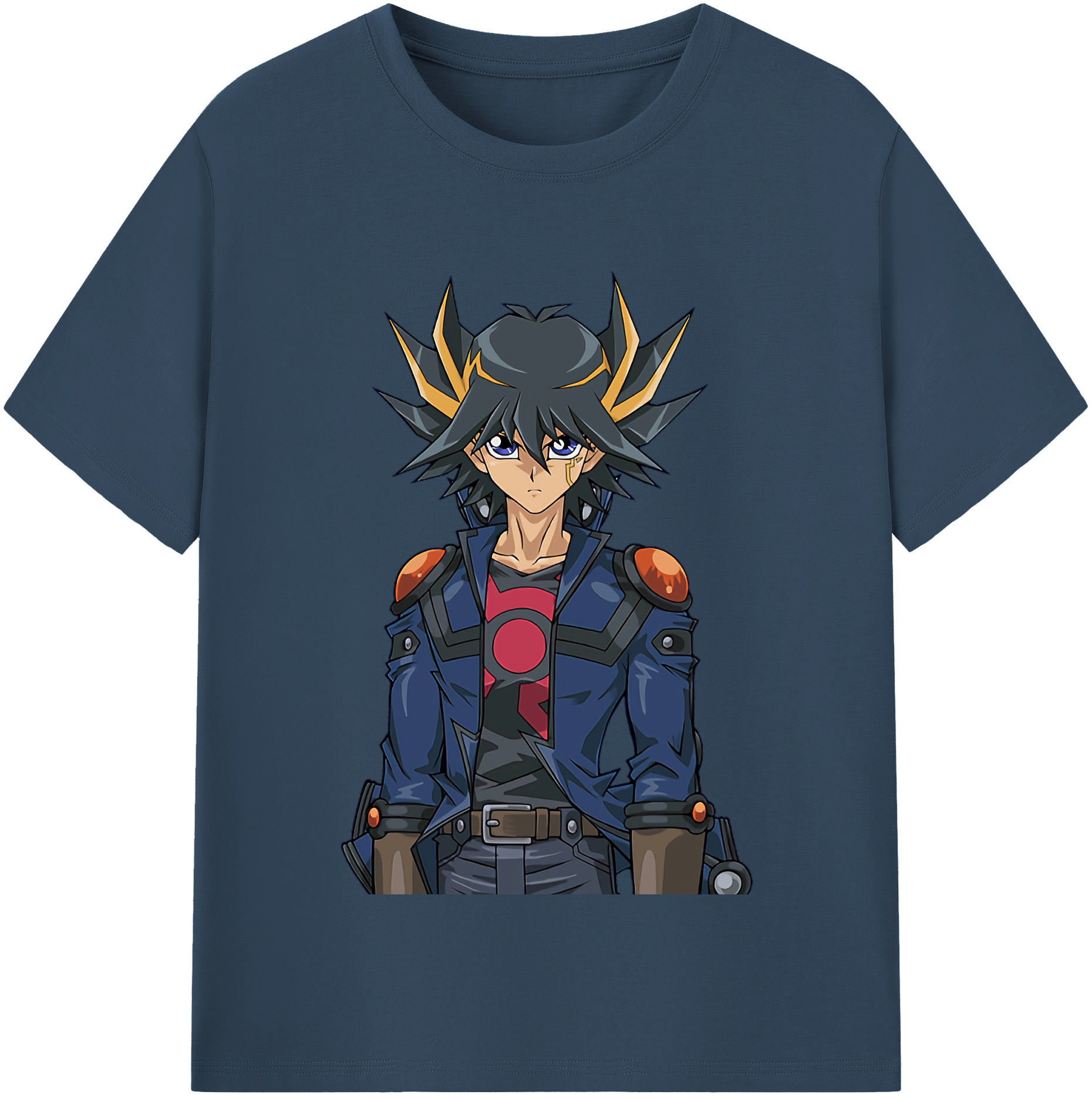 （画像用） 遊☆戯☆王 Yu-Gi-Oh! レディースカジュアルプリントTシャツ（綿100％）