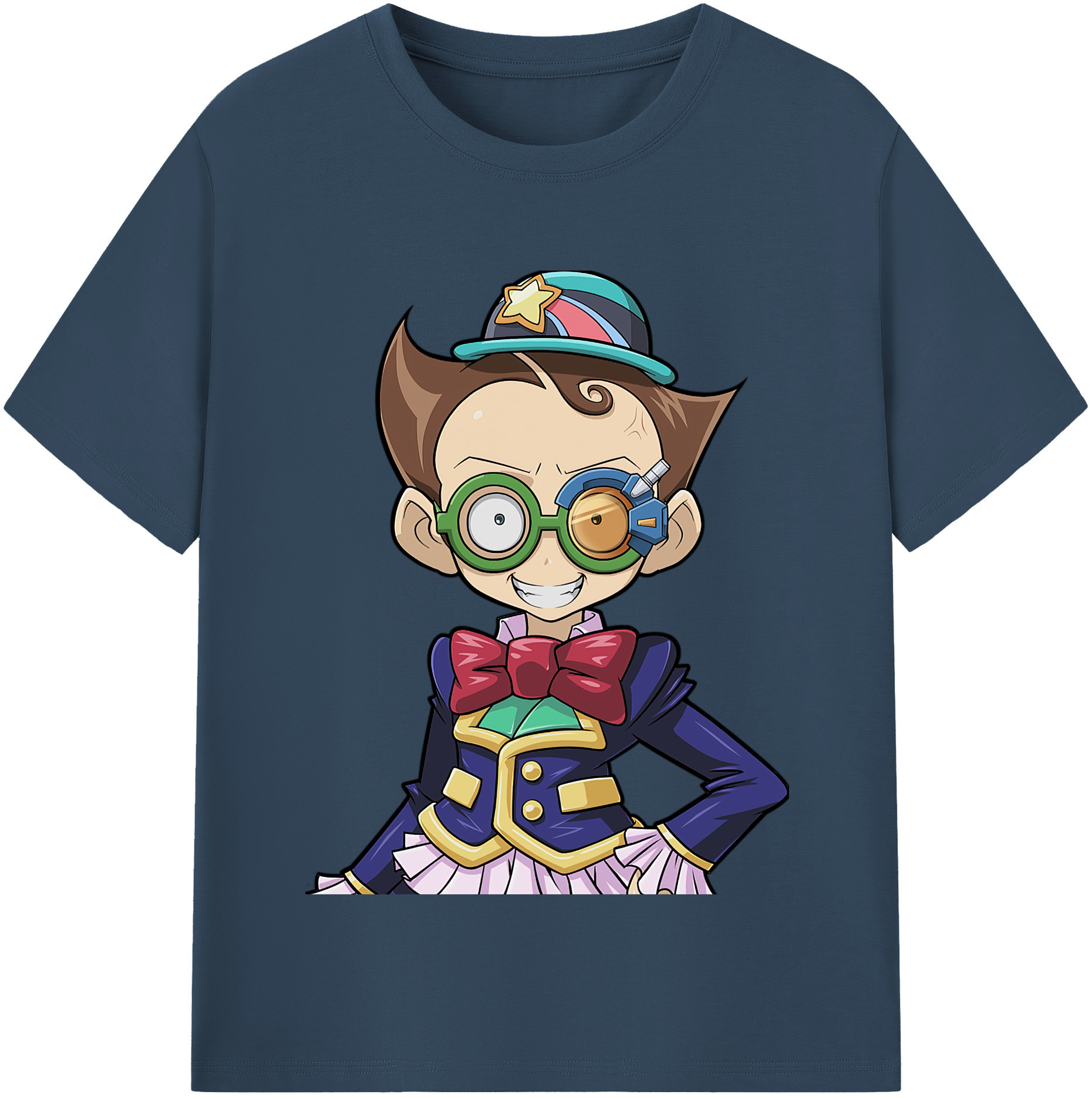 （画像用） 遊☆戯☆王 Yu-Gi-Oh! レディースカジュアルプリントTシャツ（綿100％）