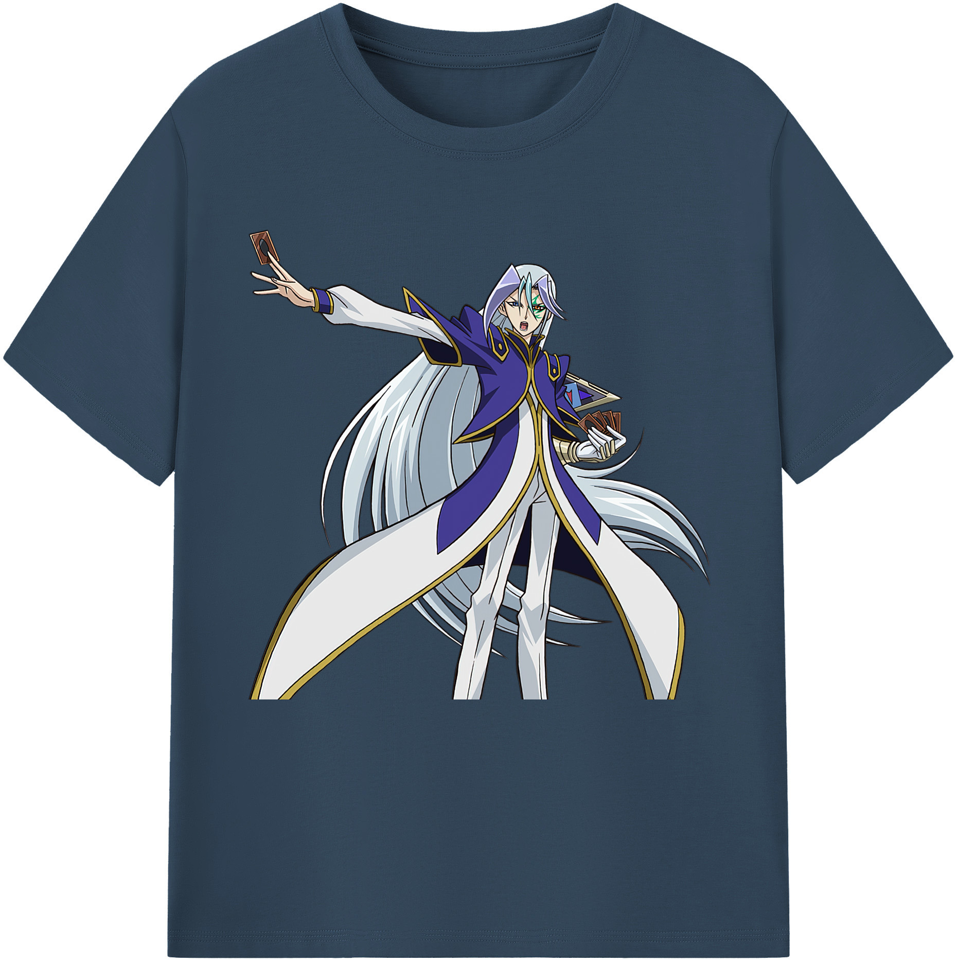（画像用） 遊☆戯☆王 Yu-Gi-Oh! レディースカジュアルプリントTシャツ（綿100％）