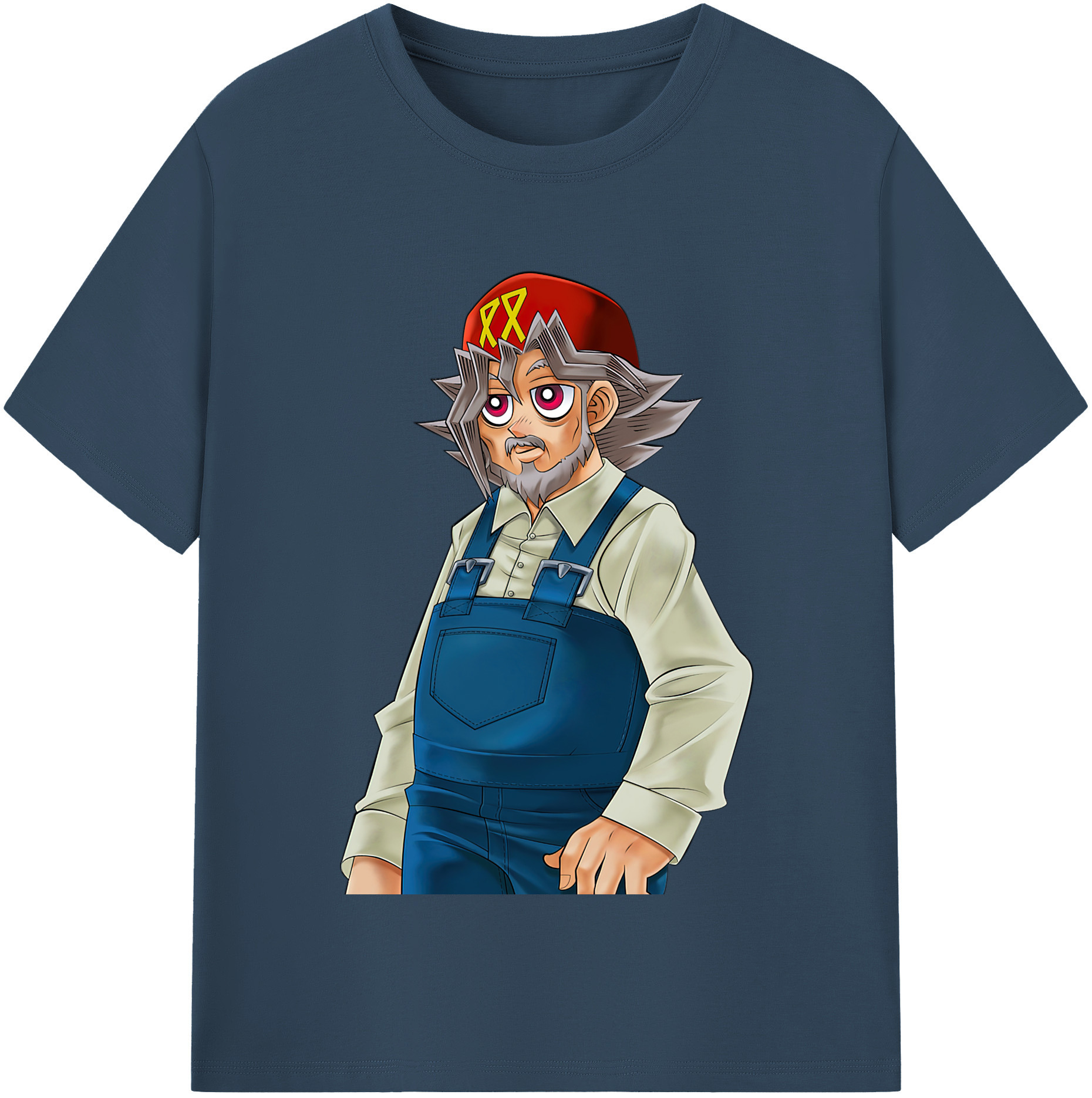 （画像用） 遊☆戯☆王 Yu-Gi-Oh! レディースカジュアルプリントTシャツ（綿100％）