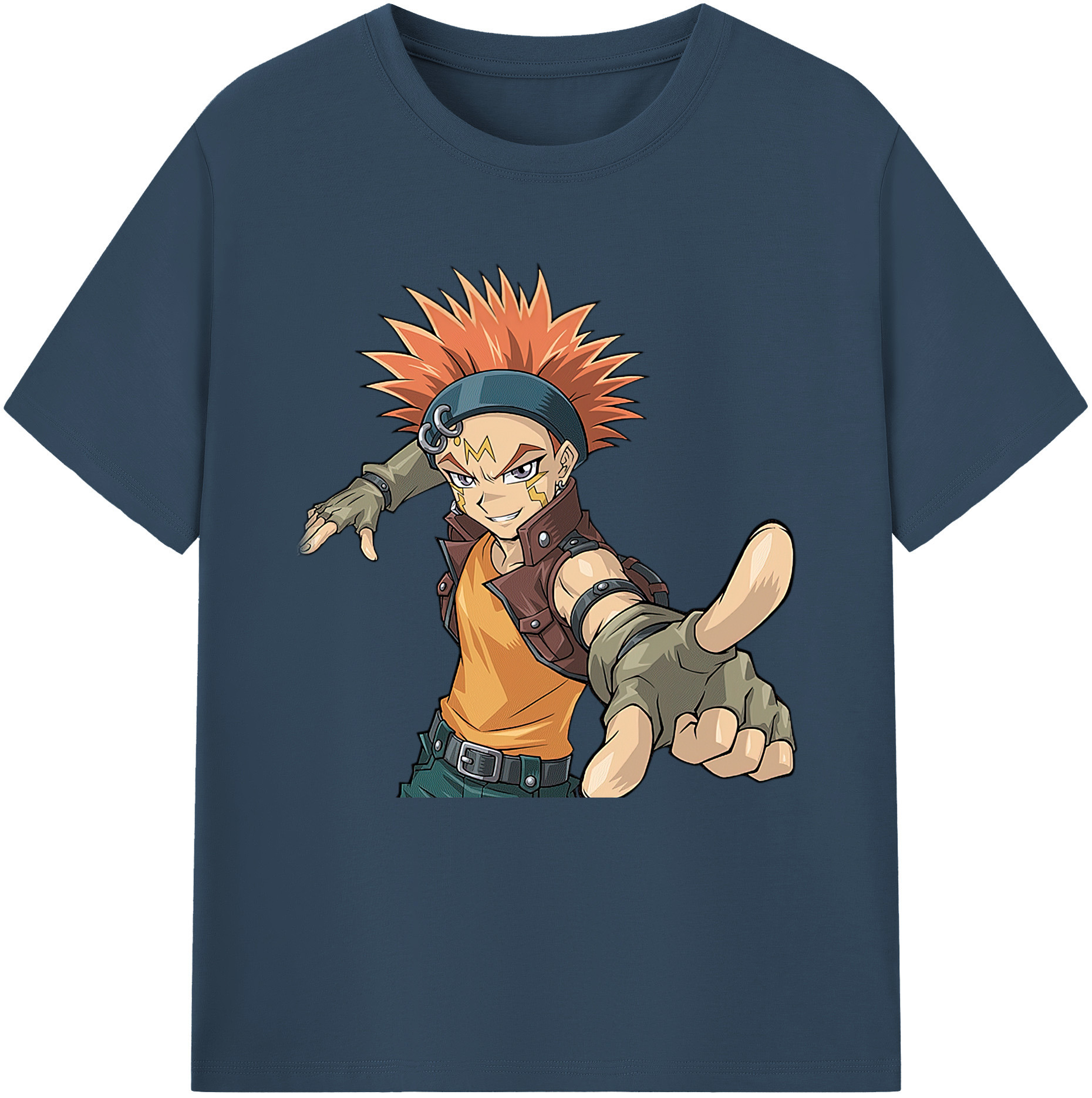 （画像用） 遊☆戯☆王 Yu-Gi-Oh! レディースカジュアルプリントTシャツ（綿100％）