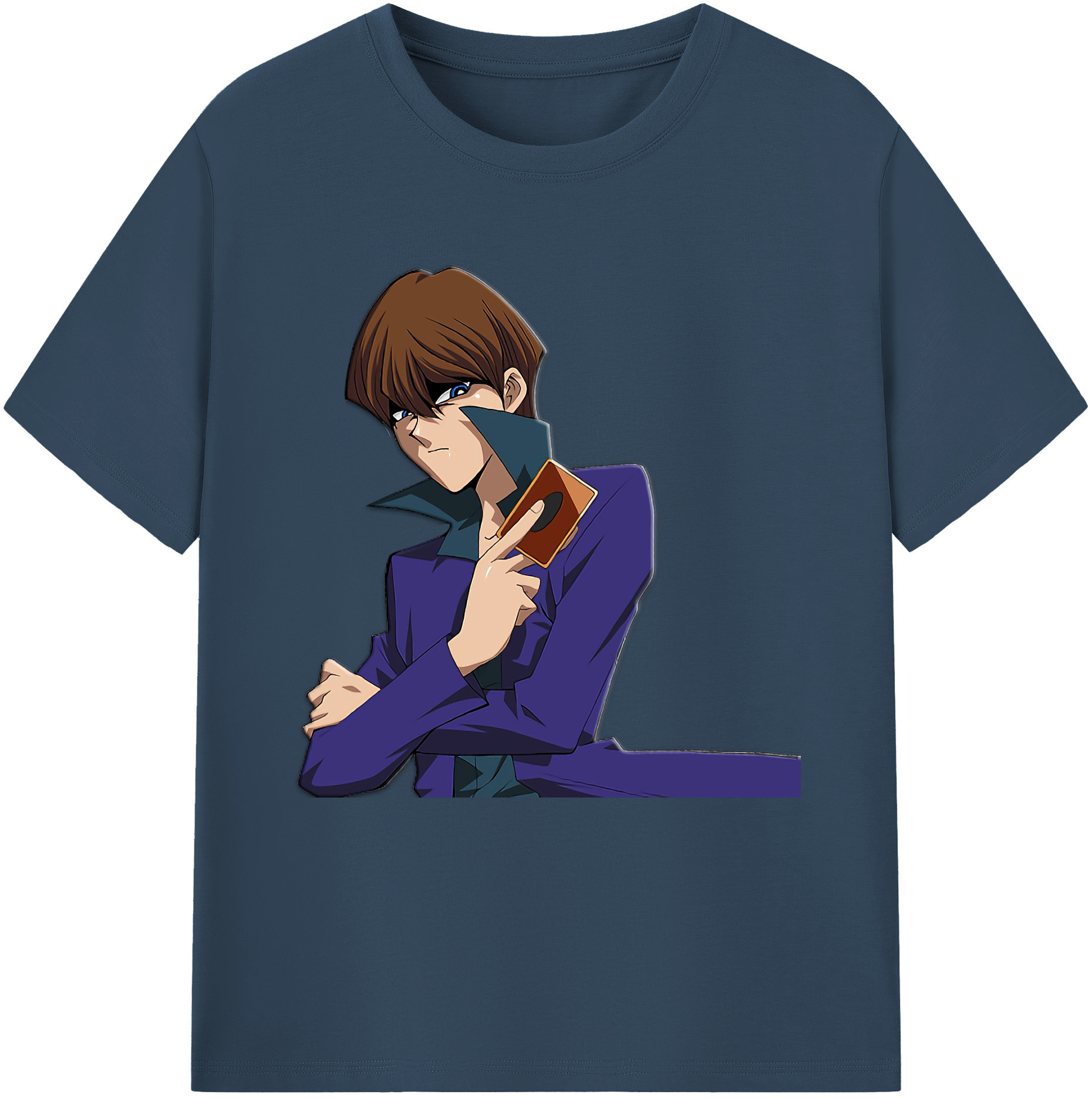 （画像用） 遊☆戯☆王 Yu-Gi-Oh! レディースカジュアルプリントTシャツ（綿100％）