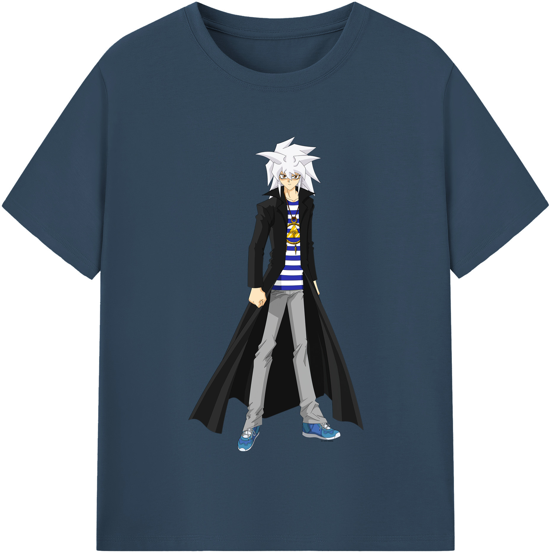 （画像用） 遊☆戯☆王 Yu-Gi-Oh! レディースカジュアルプリントTシャツ（綿100％）