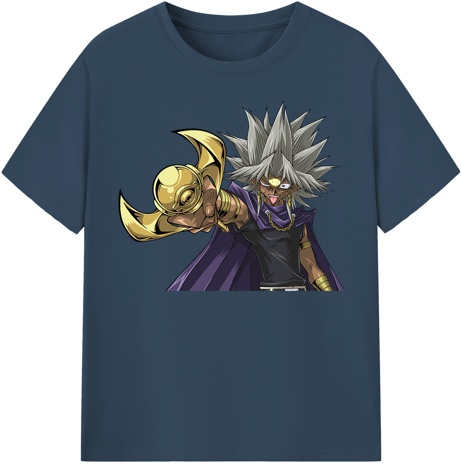 （画像用） 遊☆戯☆王 Yu-Gi-Oh! レディースカジュアルプリントTシャツ（綿100％）