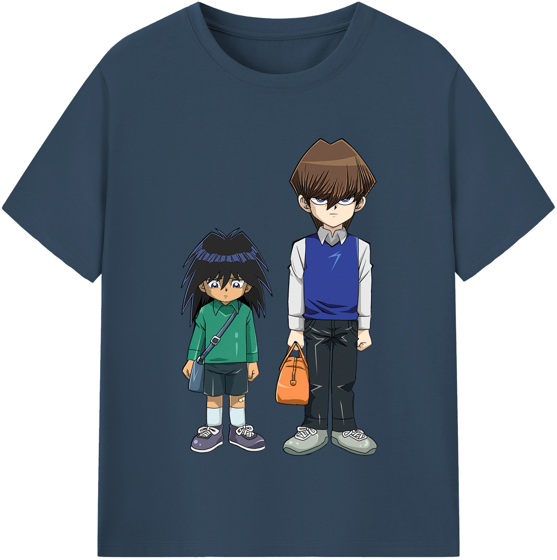 （画像用） 遊☆戯☆王 Yu-Gi-Oh! レディースカジュアルプリントTシャツ（綿100％）