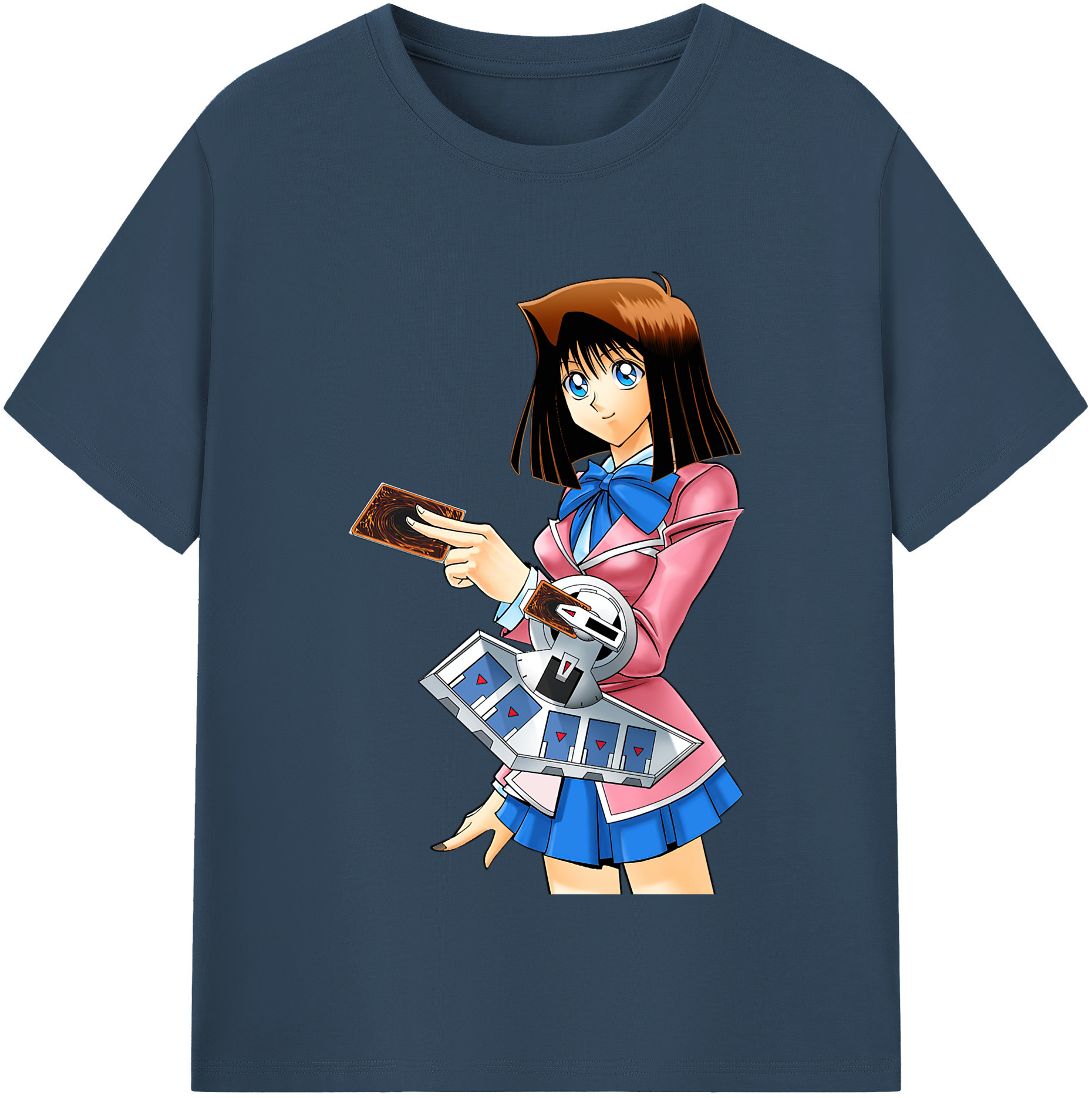 （画像用） 遊☆戯☆王 Yu-Gi-Oh! レディースカジュアルプリントTシャツ（綿100％）