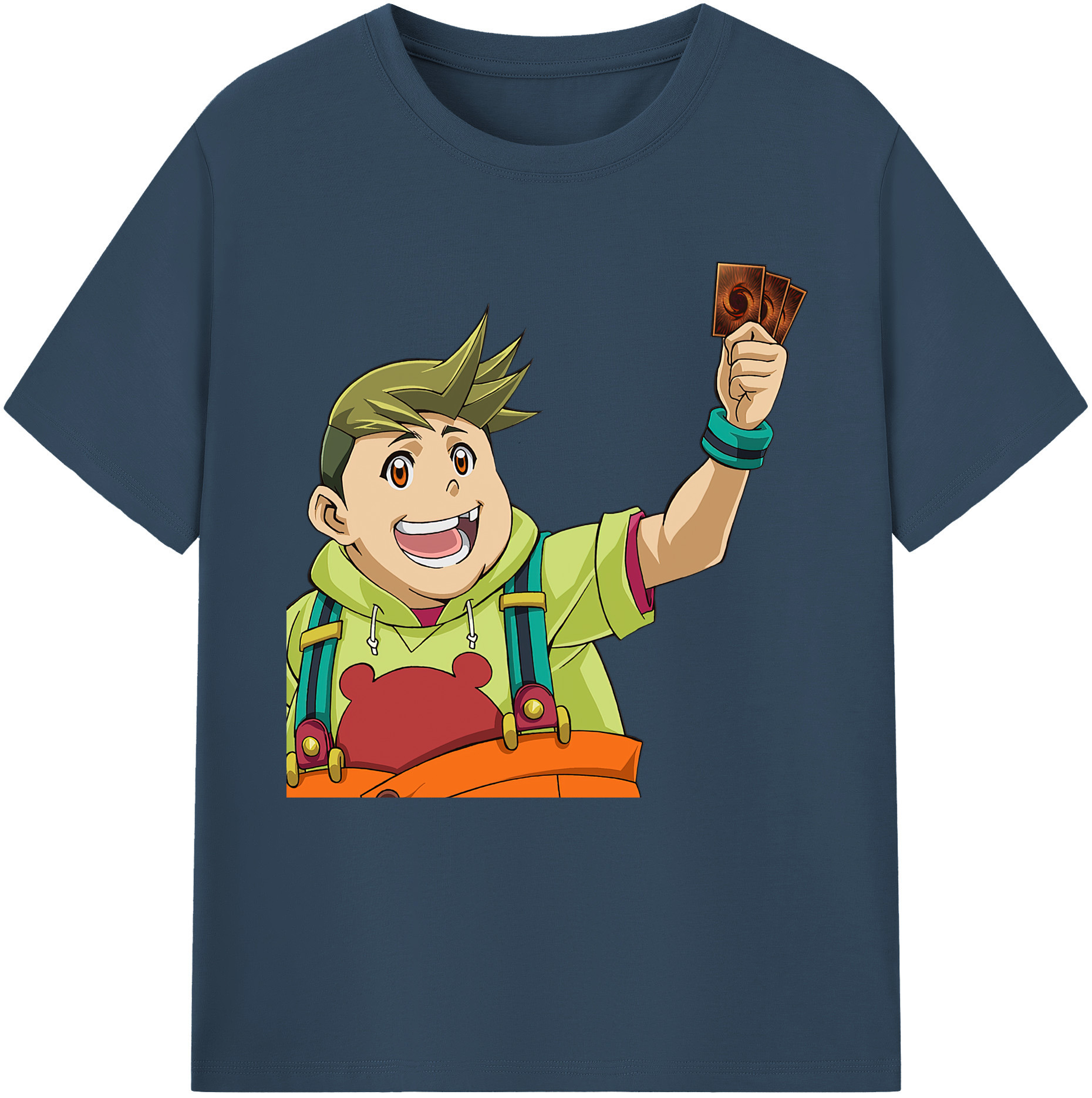 （画像用） 遊☆戯☆王 Yu-Gi-Oh! レディースカジュアルプリントTシャツ（綿100％）