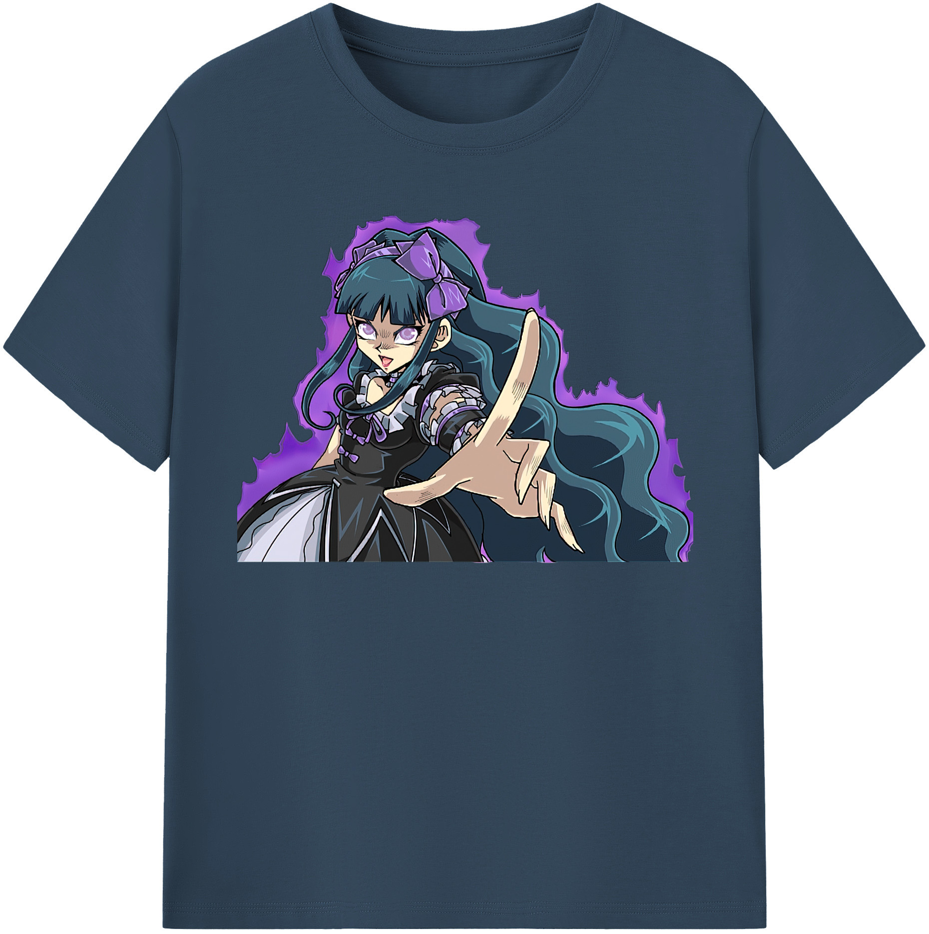 （画像用） 遊☆戯☆王 Yu-Gi-Oh! レディースカジュアルプリントTシャツ（綿100％）
