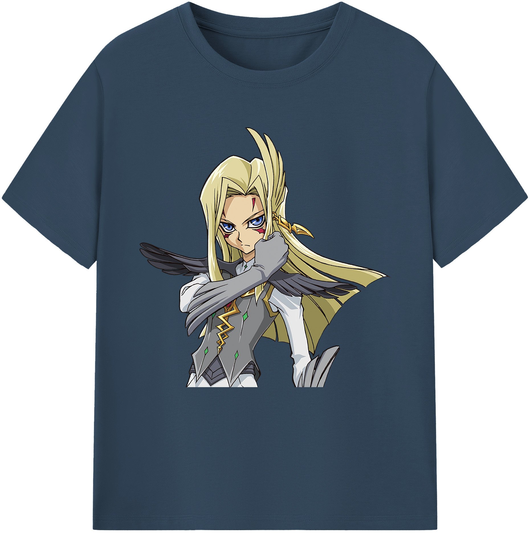 （画像用） 遊☆戯☆王 Yu-Gi-Oh! レディースカジュアルプリントTシャツ（綿100％）