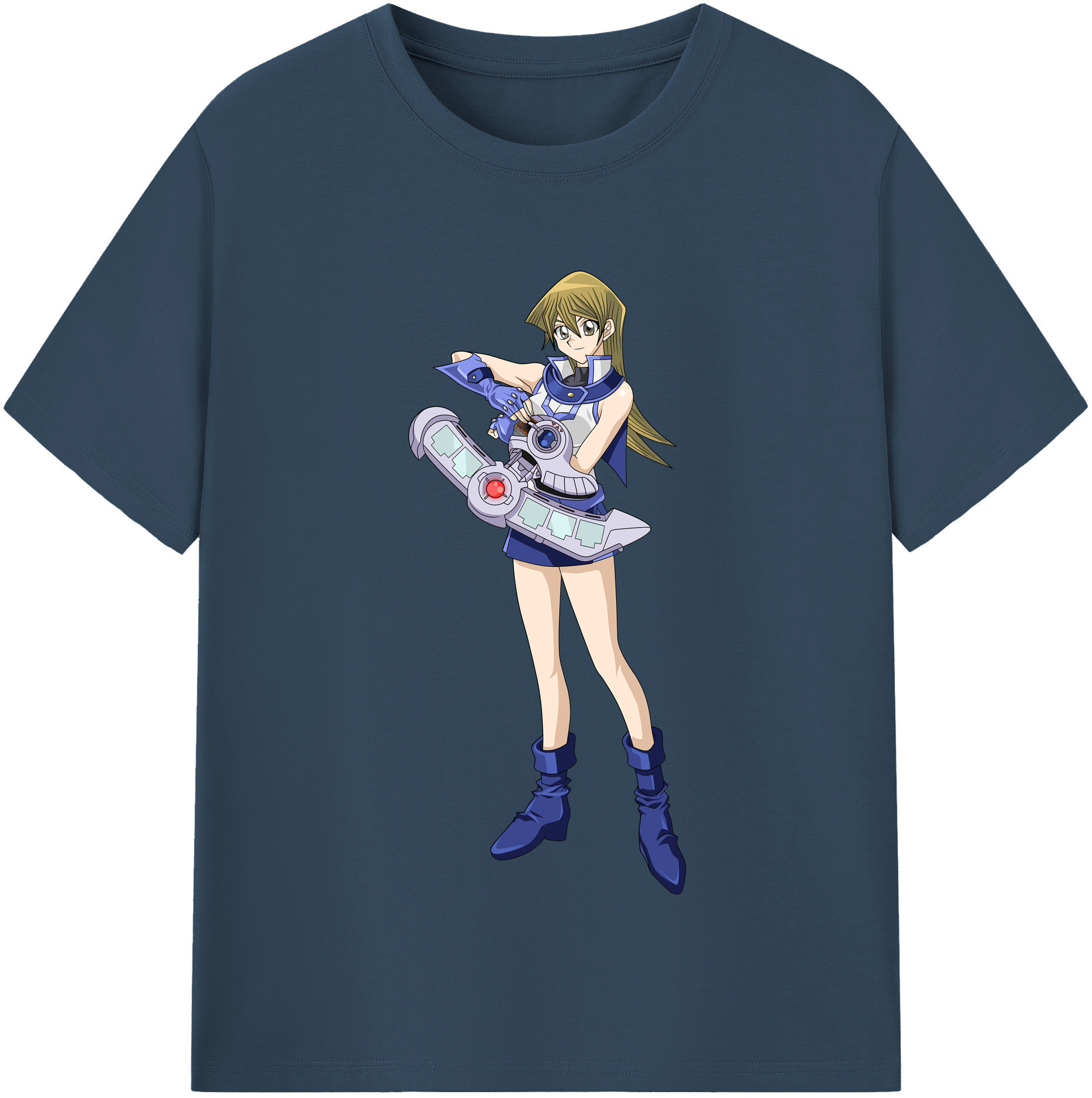 （画像用） 遊☆戯☆王 Yu-Gi-Oh! レディースカジュアルプリントTシャツ（綿100％）