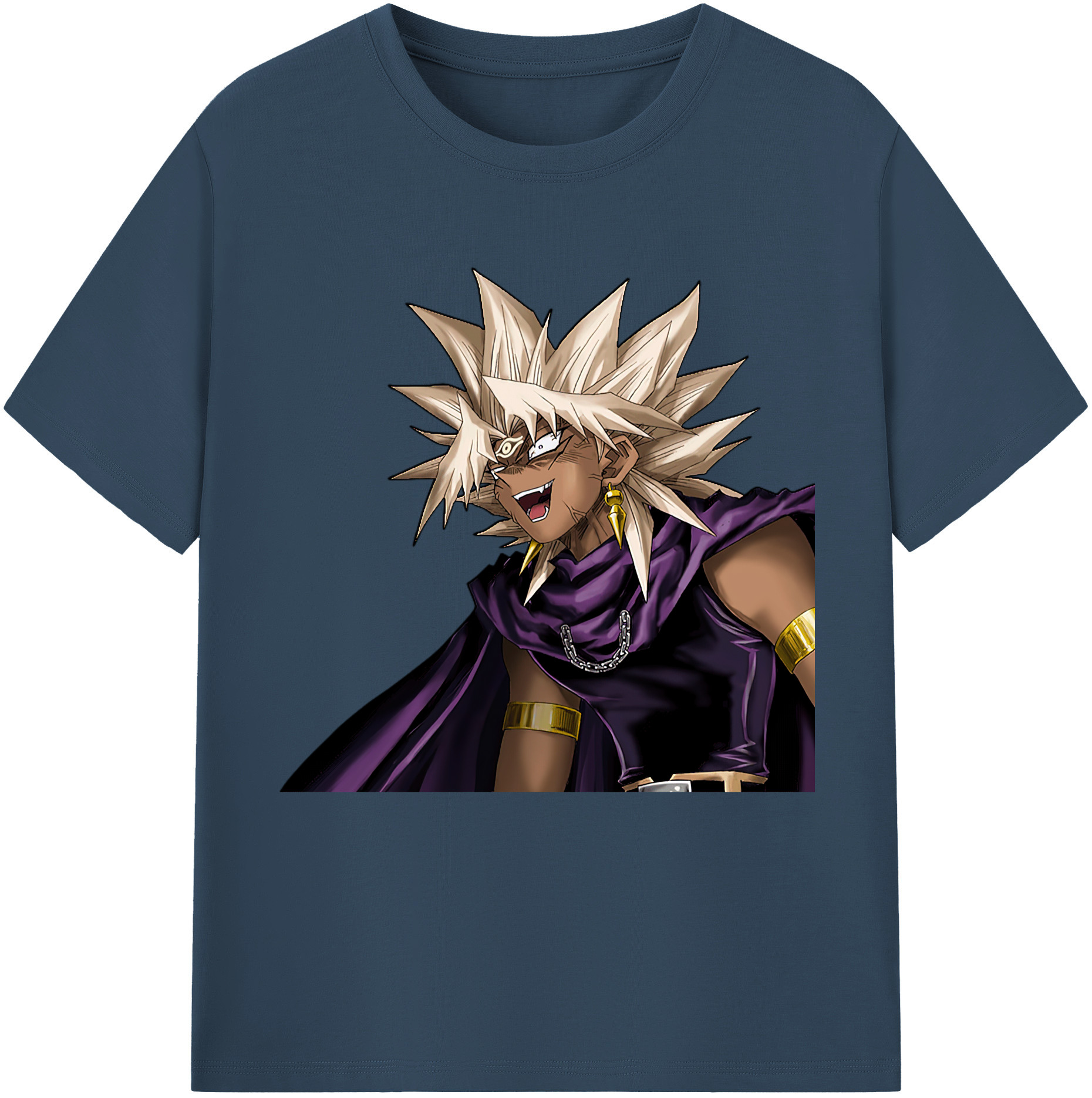 （画像用） 遊☆戯☆王 Yu-Gi-Oh! レディースカジュアルプリントTシャツ（綿100％）